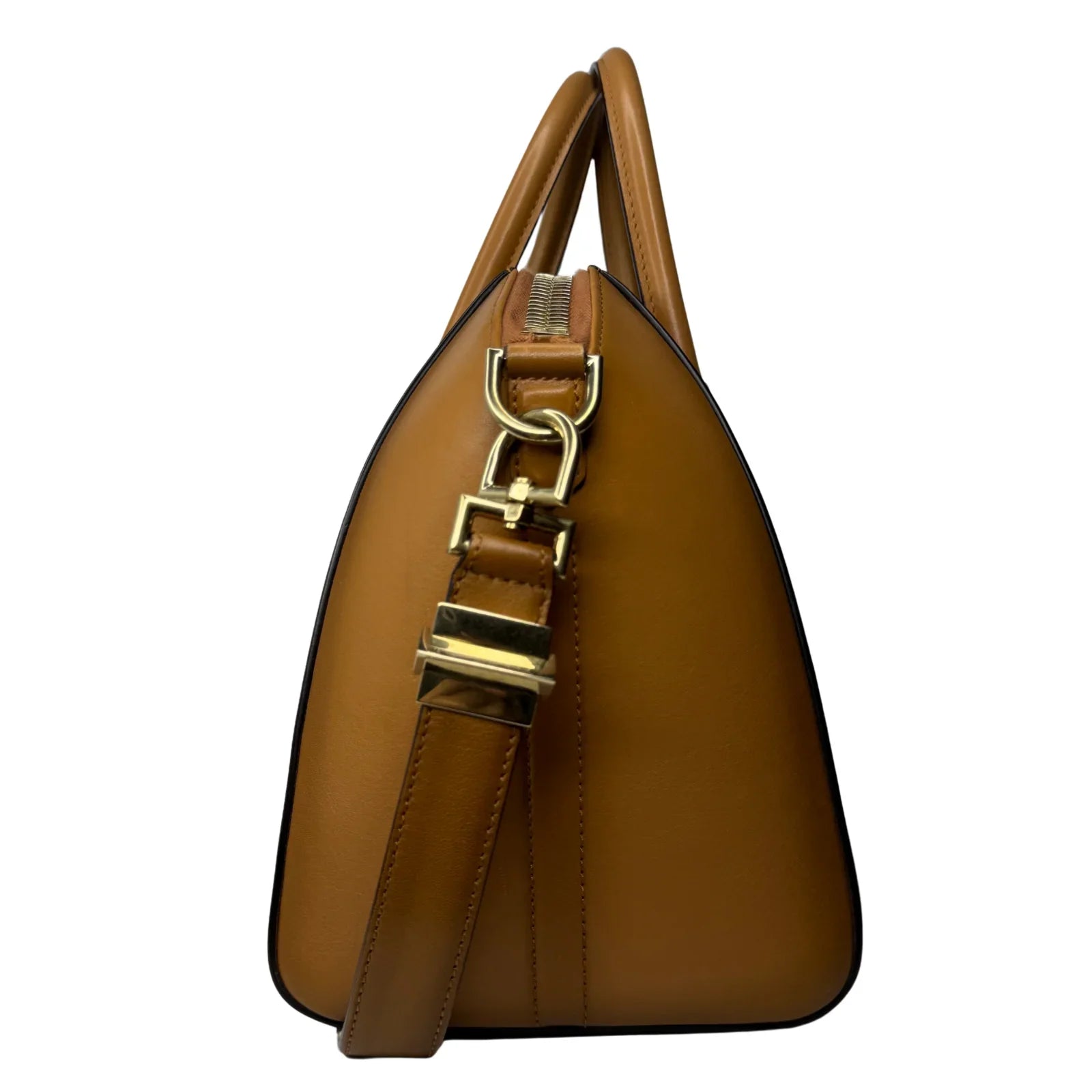 Givenchy Small Antigona Calfskin in Deep Brown Crossbody Bag - Lost Designer