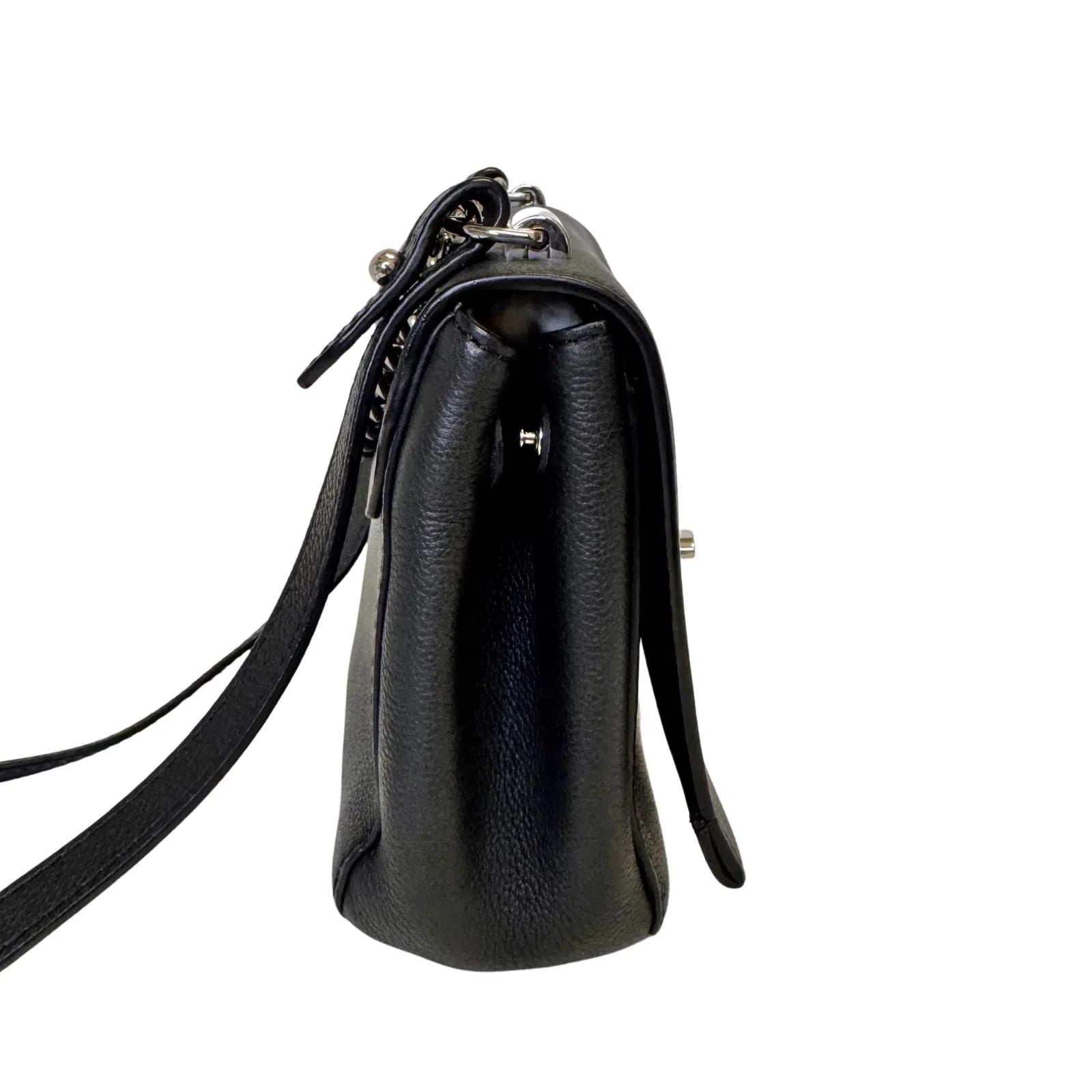 Louis Vuitton Lockme BB Crossbody Bag Black - Lost Designer
