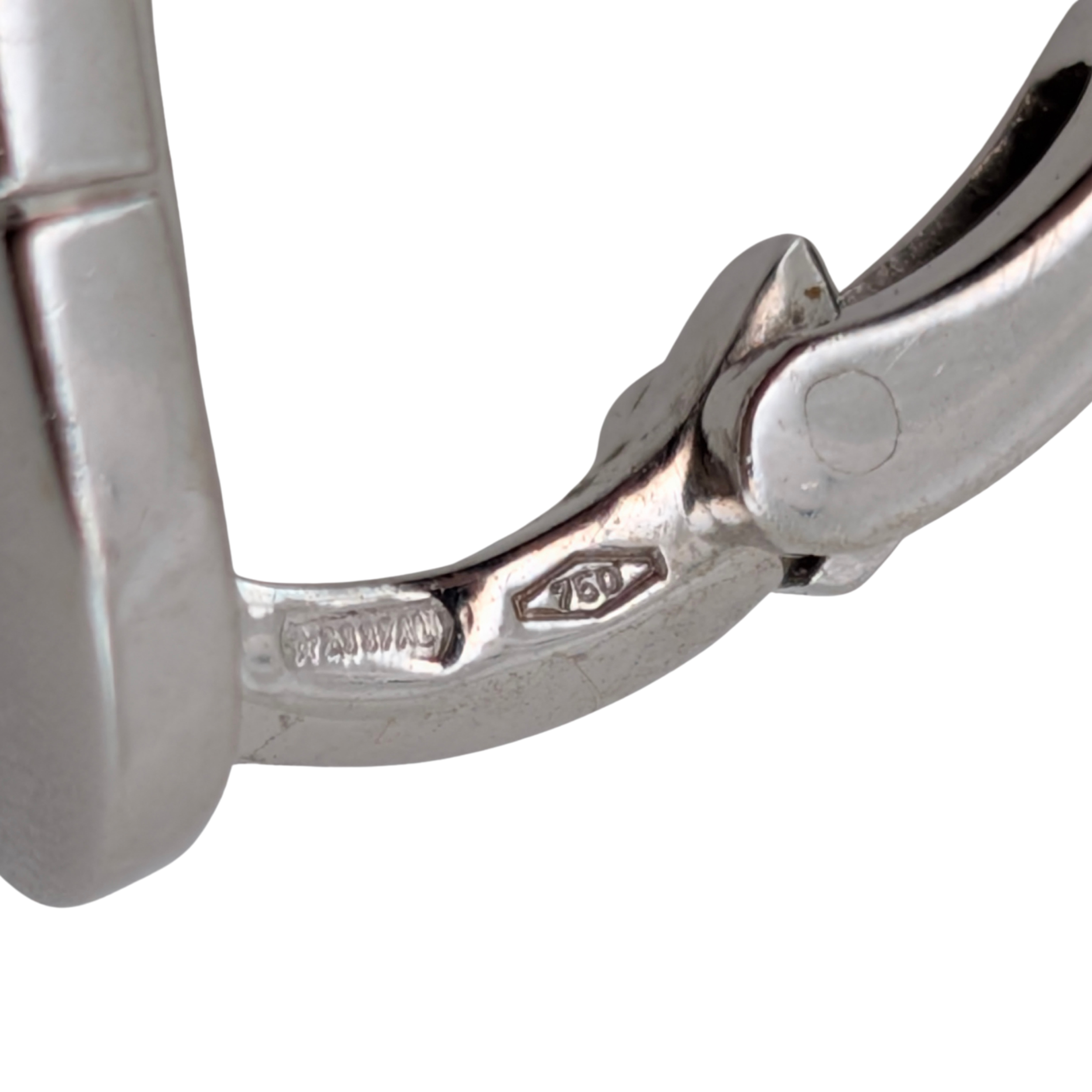Bvlgari Parentesi Earrings in 18k white gold