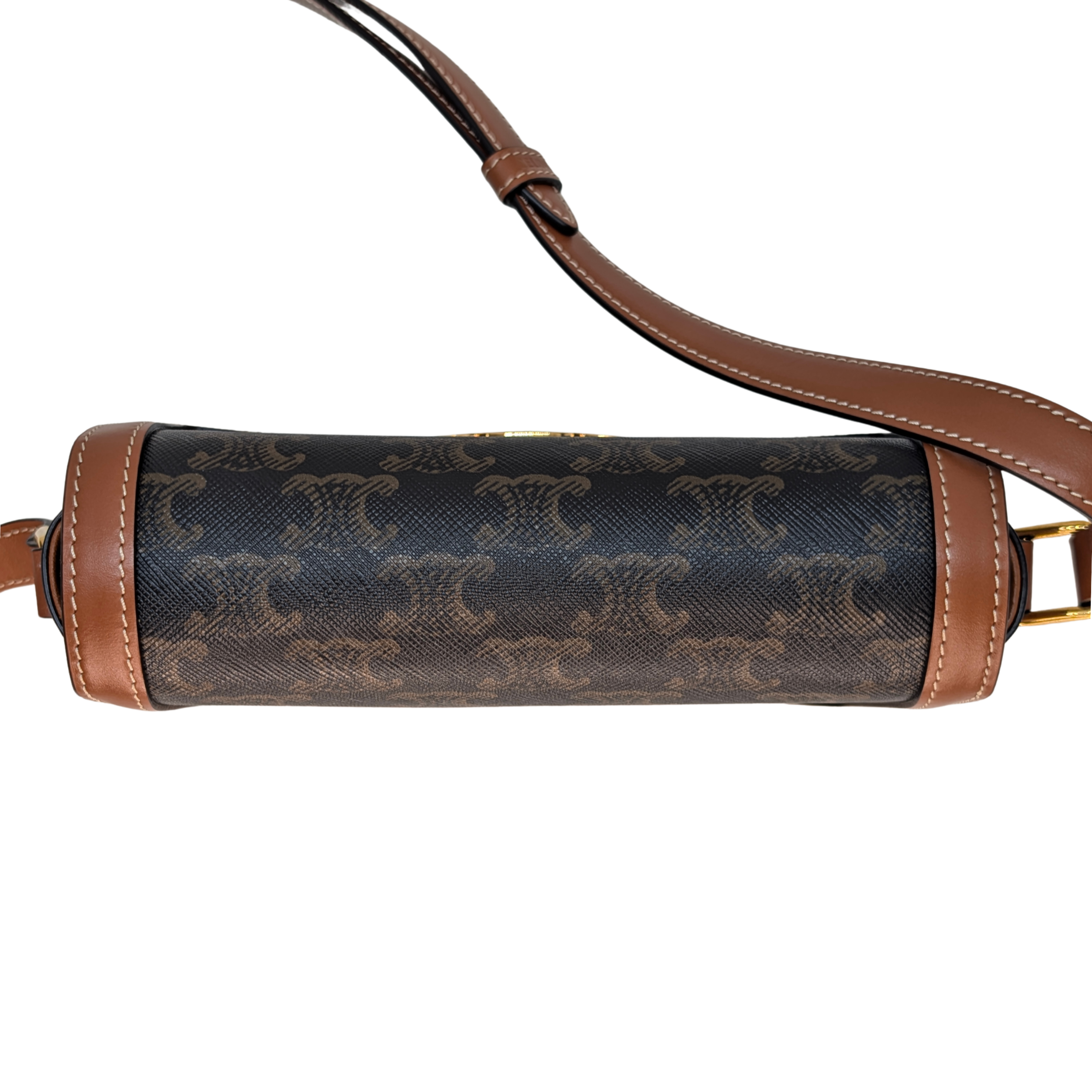 Celine Teen Triomphe Crossbody Bag Triomphe Canvas
