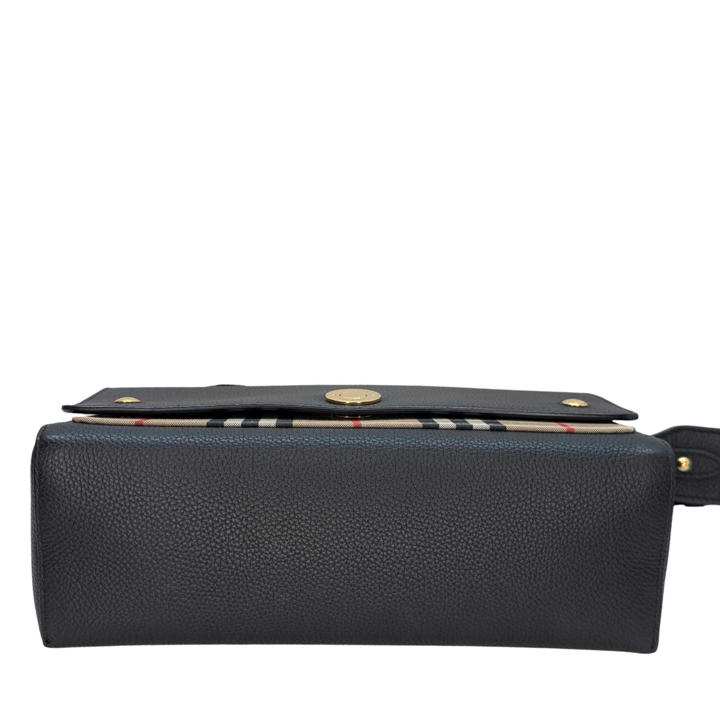 Burberry Note Medium Crossbody Bag Black