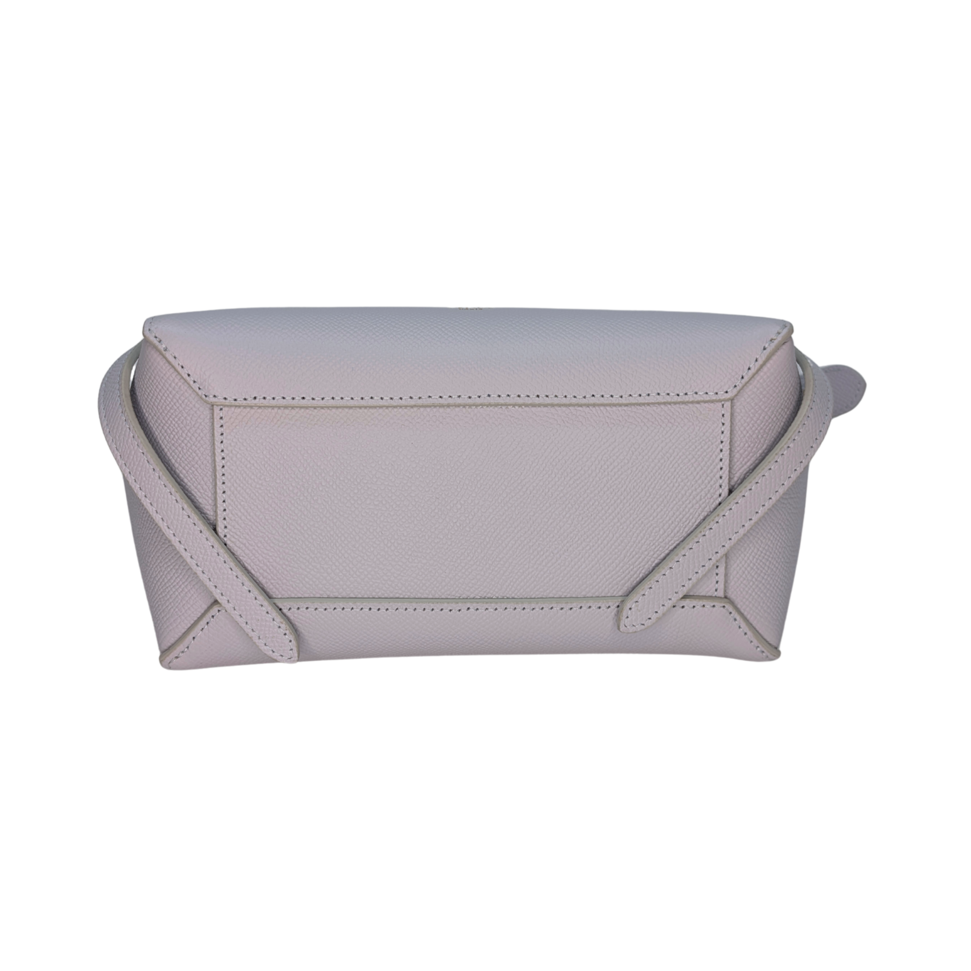 Celine Micro Grained Calfskin Belt Bag Pearl Blue