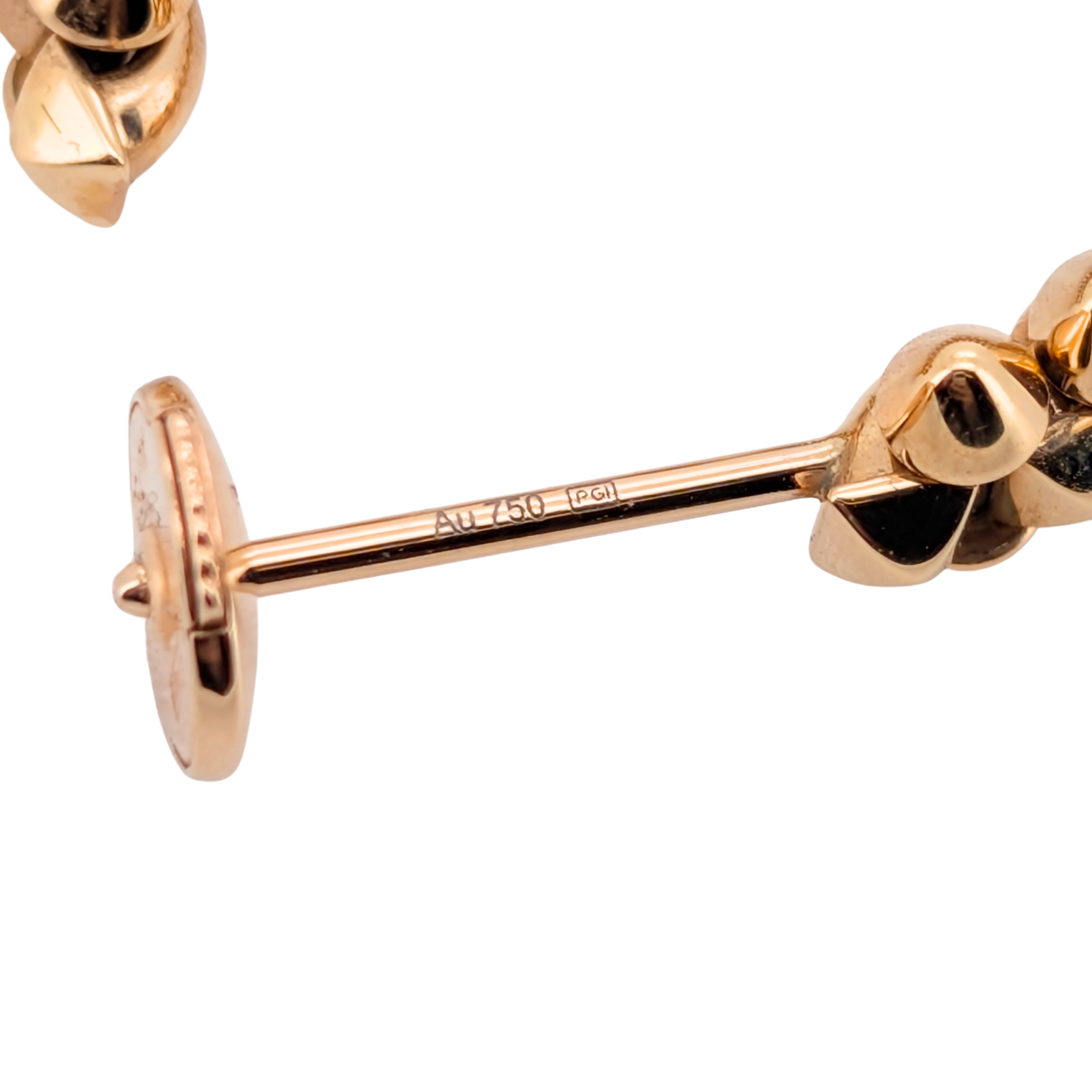 Cartier Clash de Cartier Hoop Earrings Small Model 18K Yellow Gold