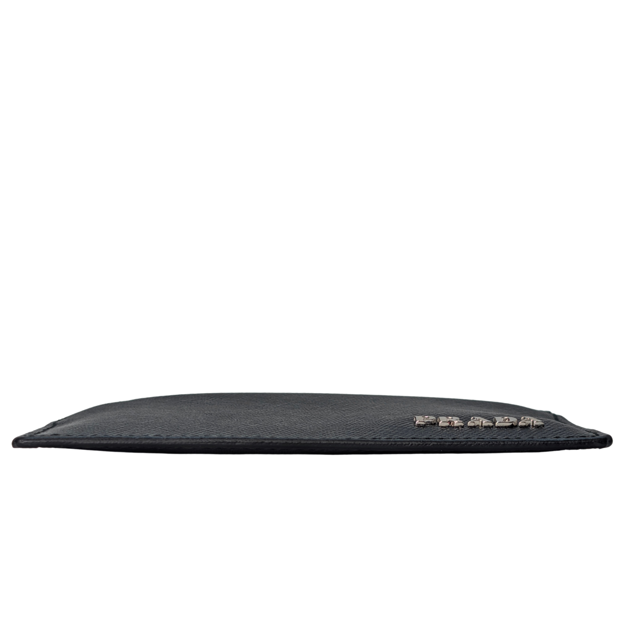 Prada Saffiano Leather Card Holder Wallet