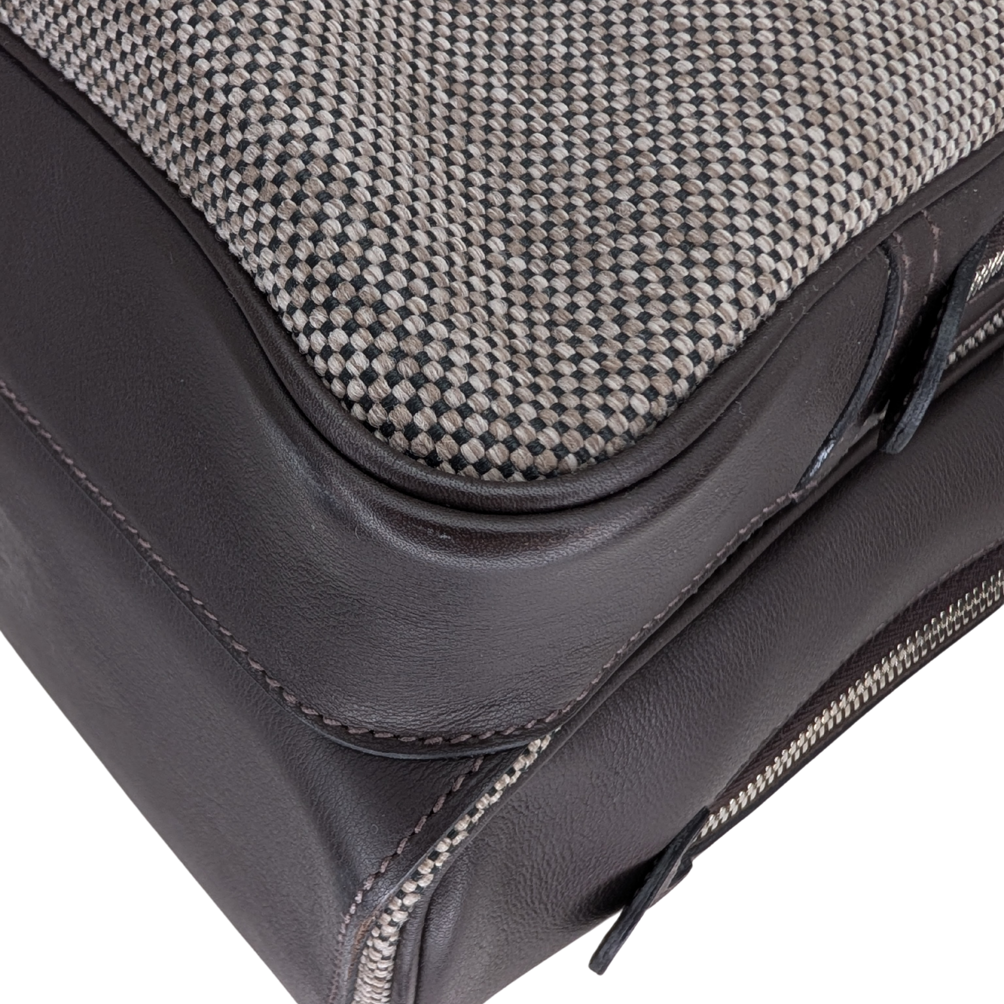 Hermes Caleche-Express Top Handle Bag Grey