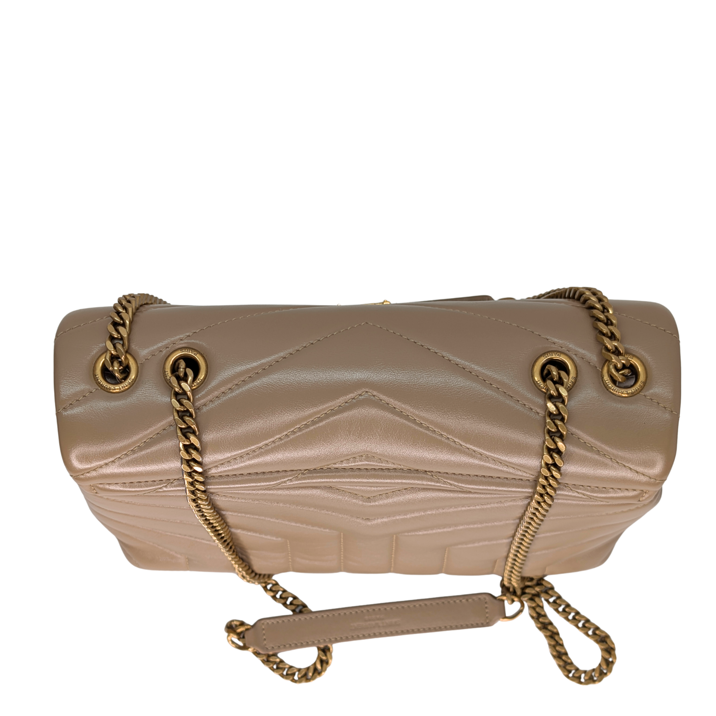 Saint Laurent LouLou Small Bag Taupe