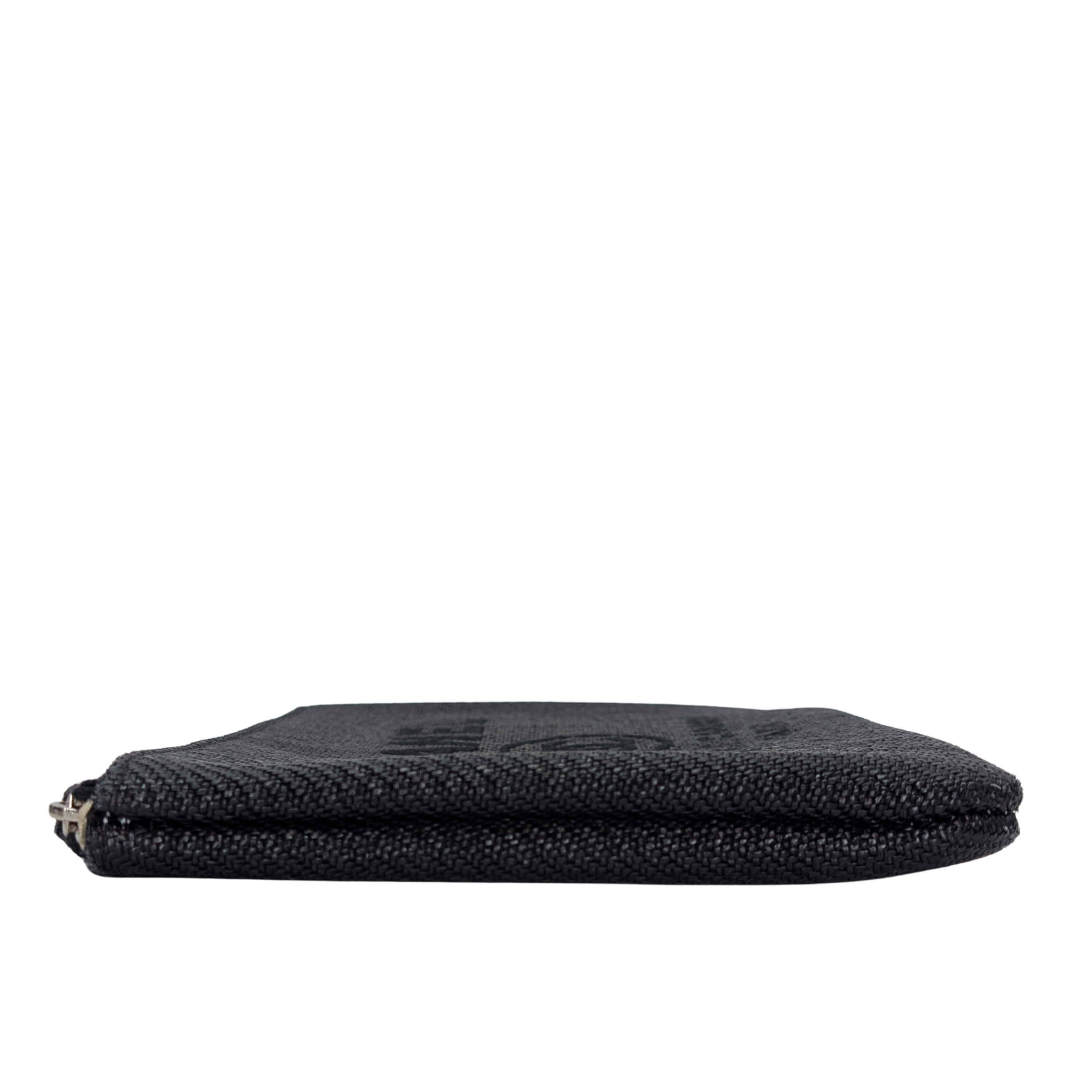 Chanel Deauville Line Case Clutch Canvas Bag