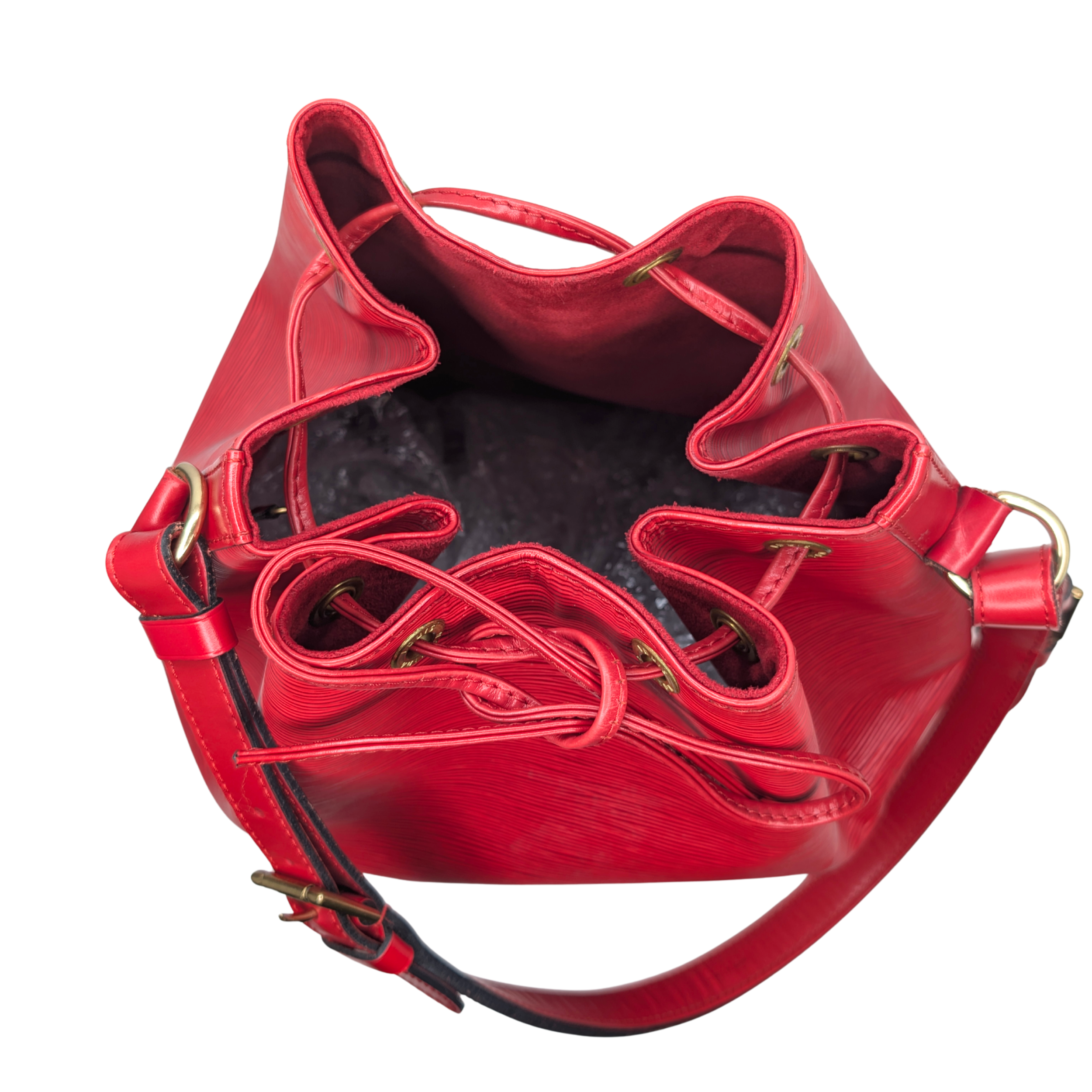 Louis Vuitton Epi Noe GM Bucket Bag Red