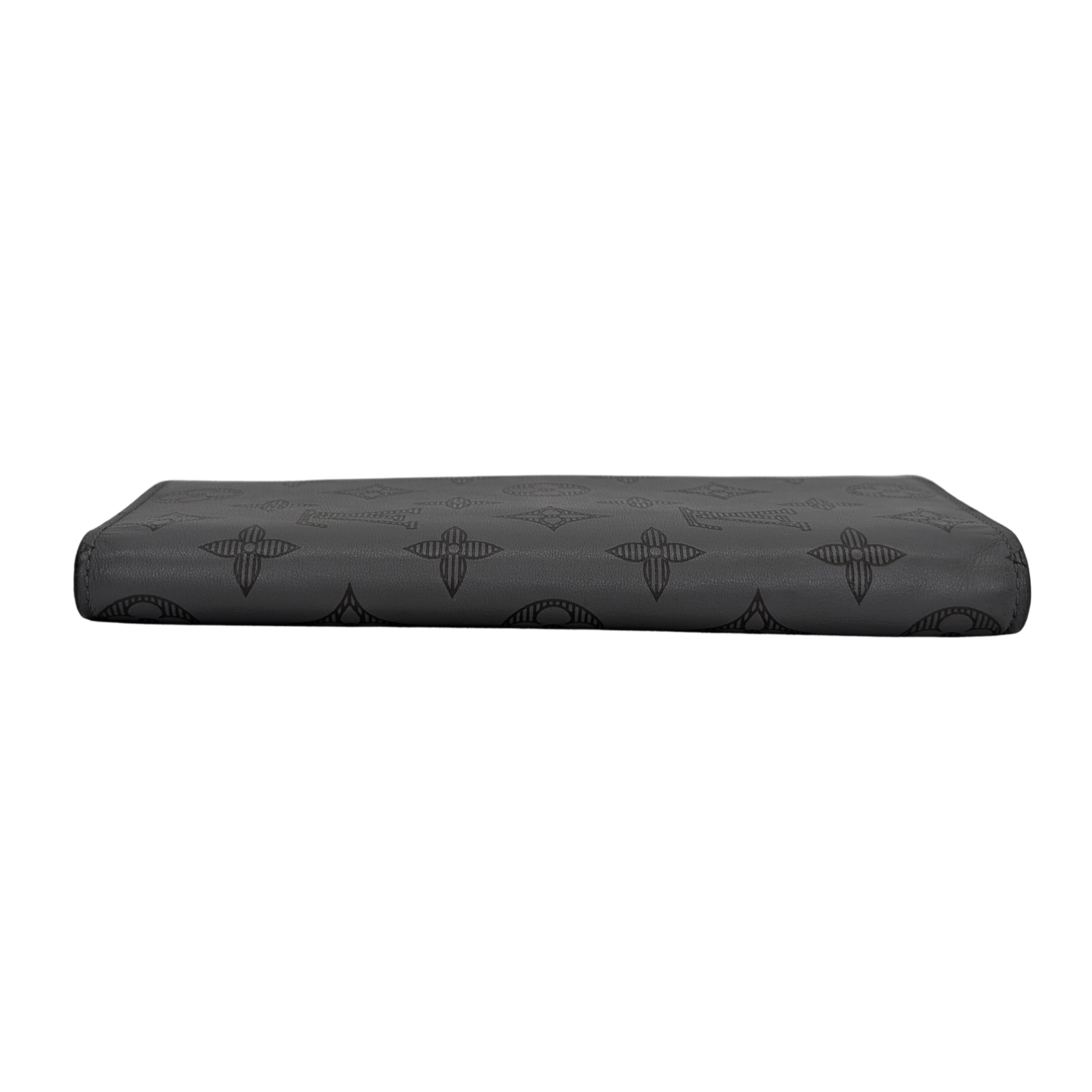 Louis Vuitton Brazza Wallet Shadow Leather Grey