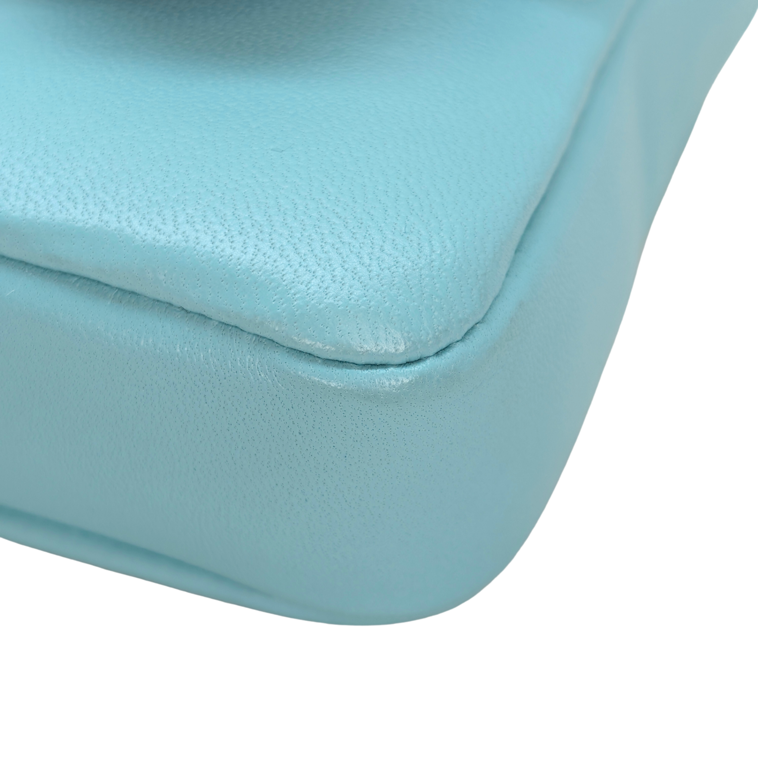 Fendi Micro Monster Baguette Light Blue Bag