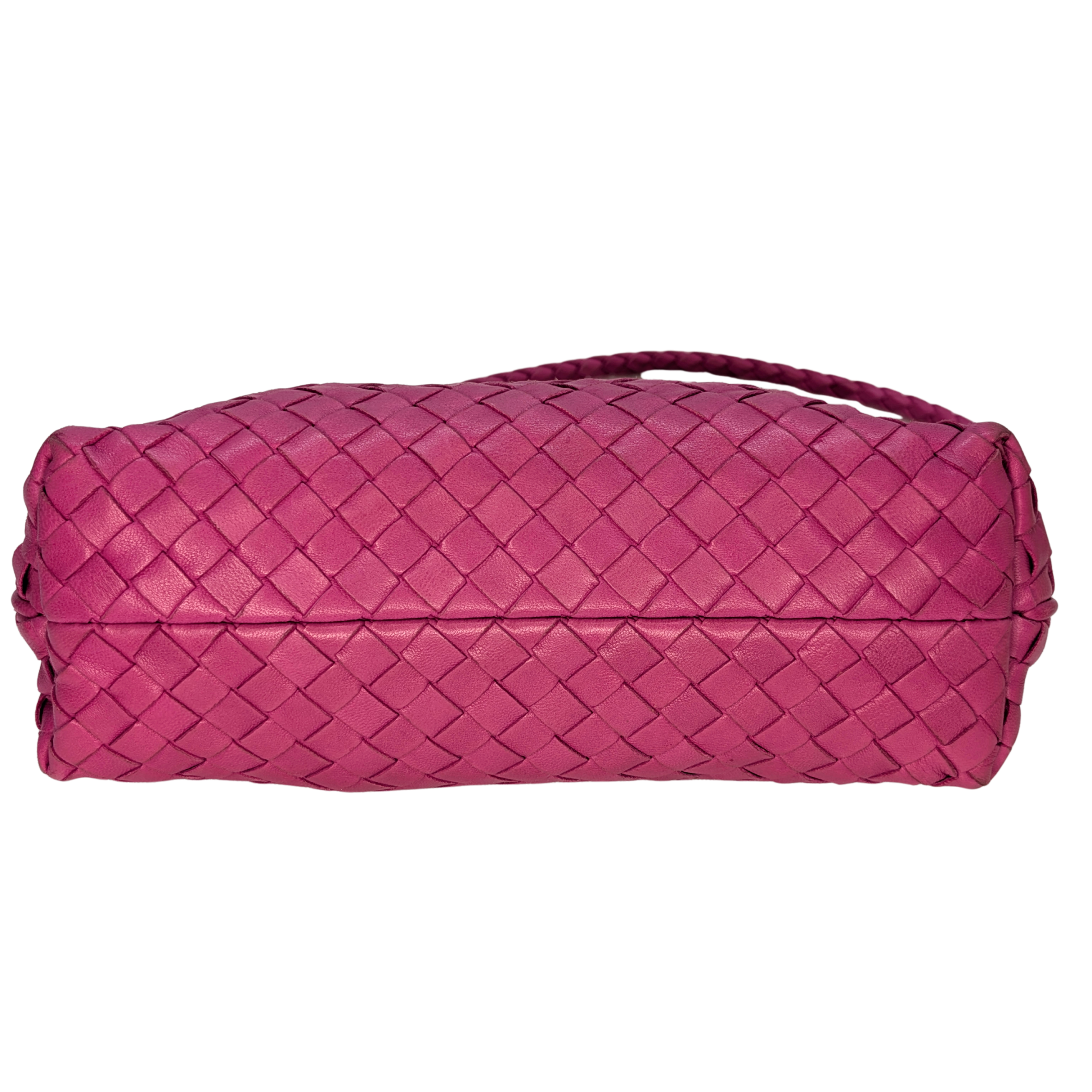 Bottega Veneta Pochette Intrecciato Pink