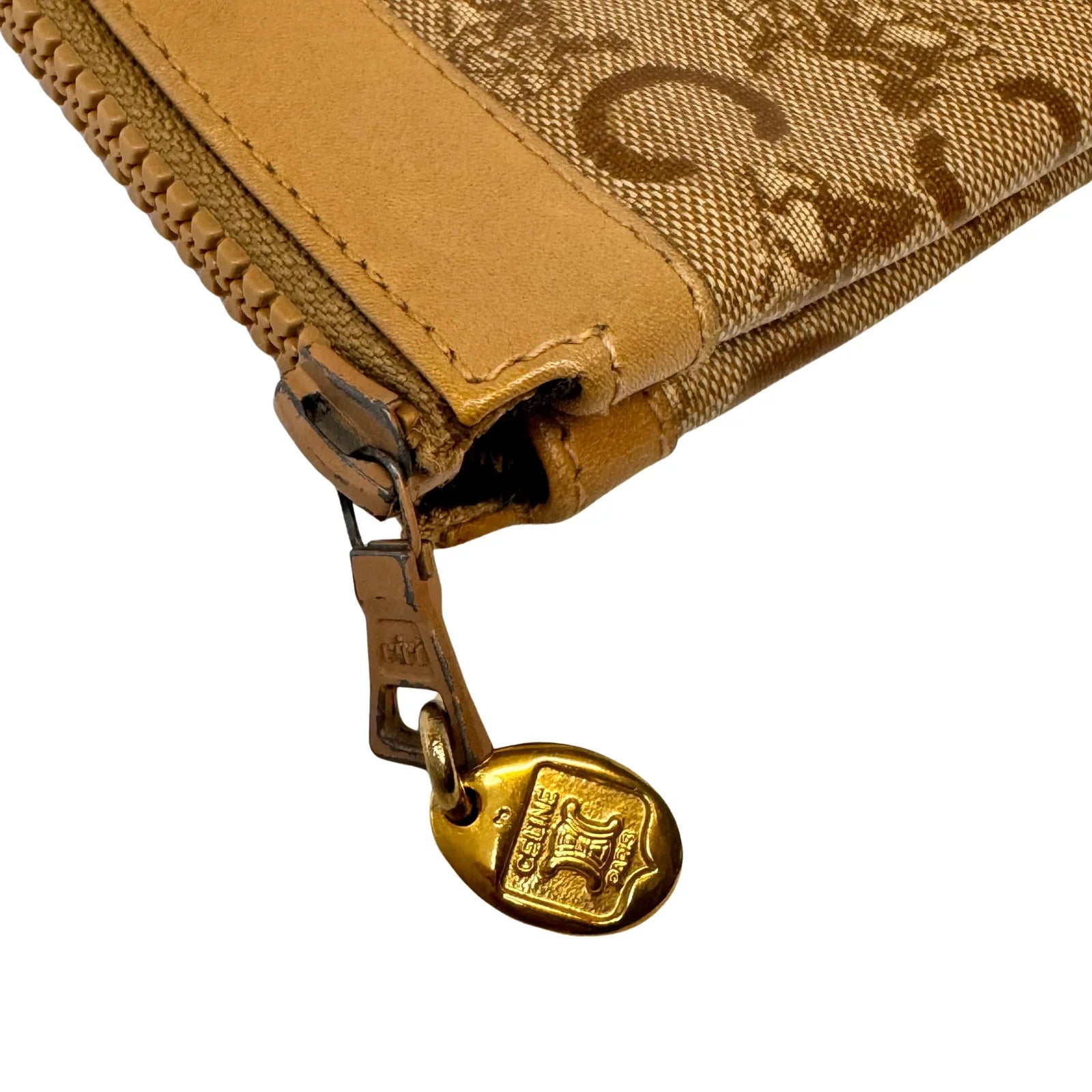 Brown Celine Leather Clutch - Lost Designer