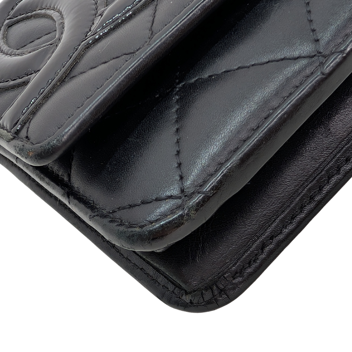 Chanel Wallet on Chain WOC Cambon Black