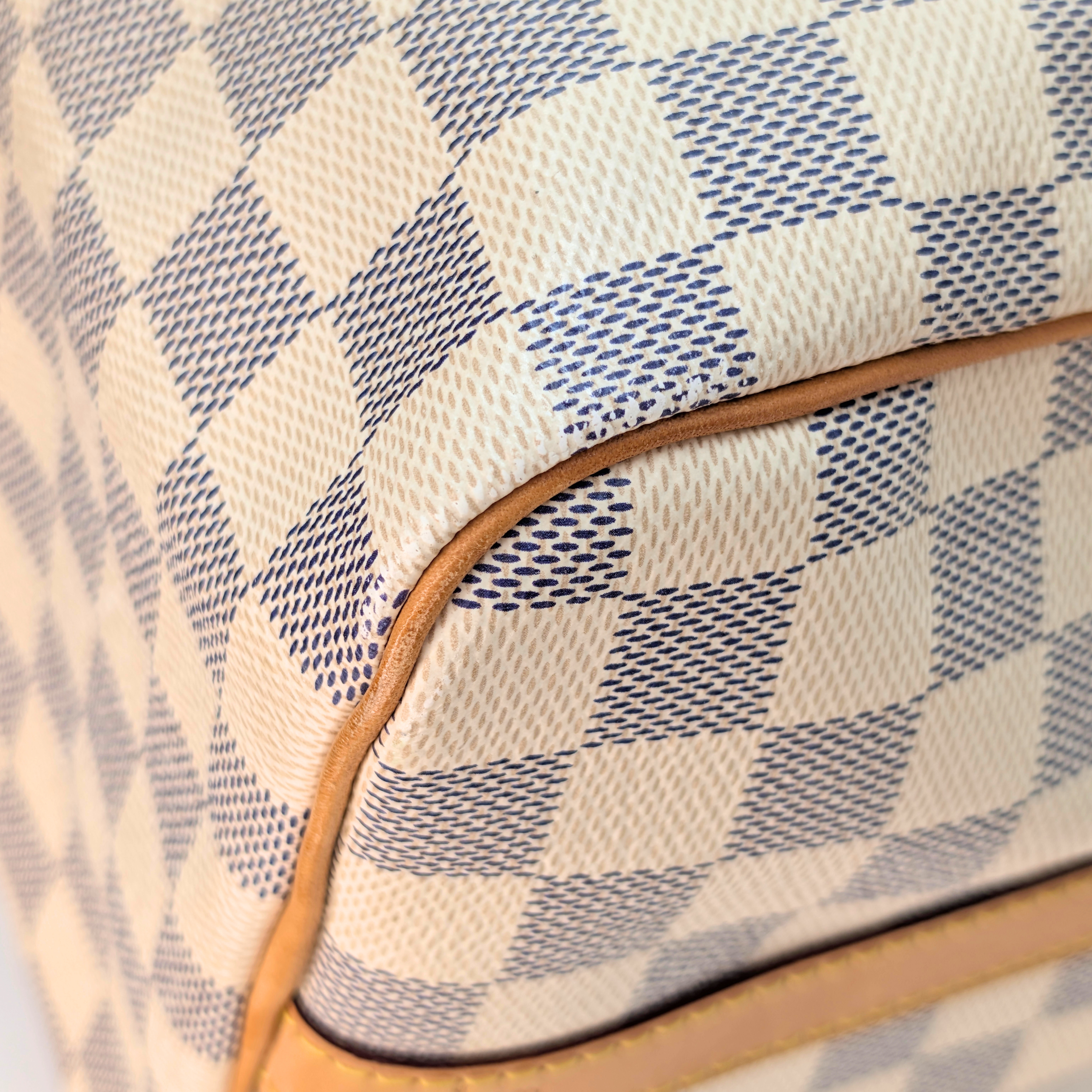 Louis Vuitton Speedy 30 Bandoulière Azur Damier Bag