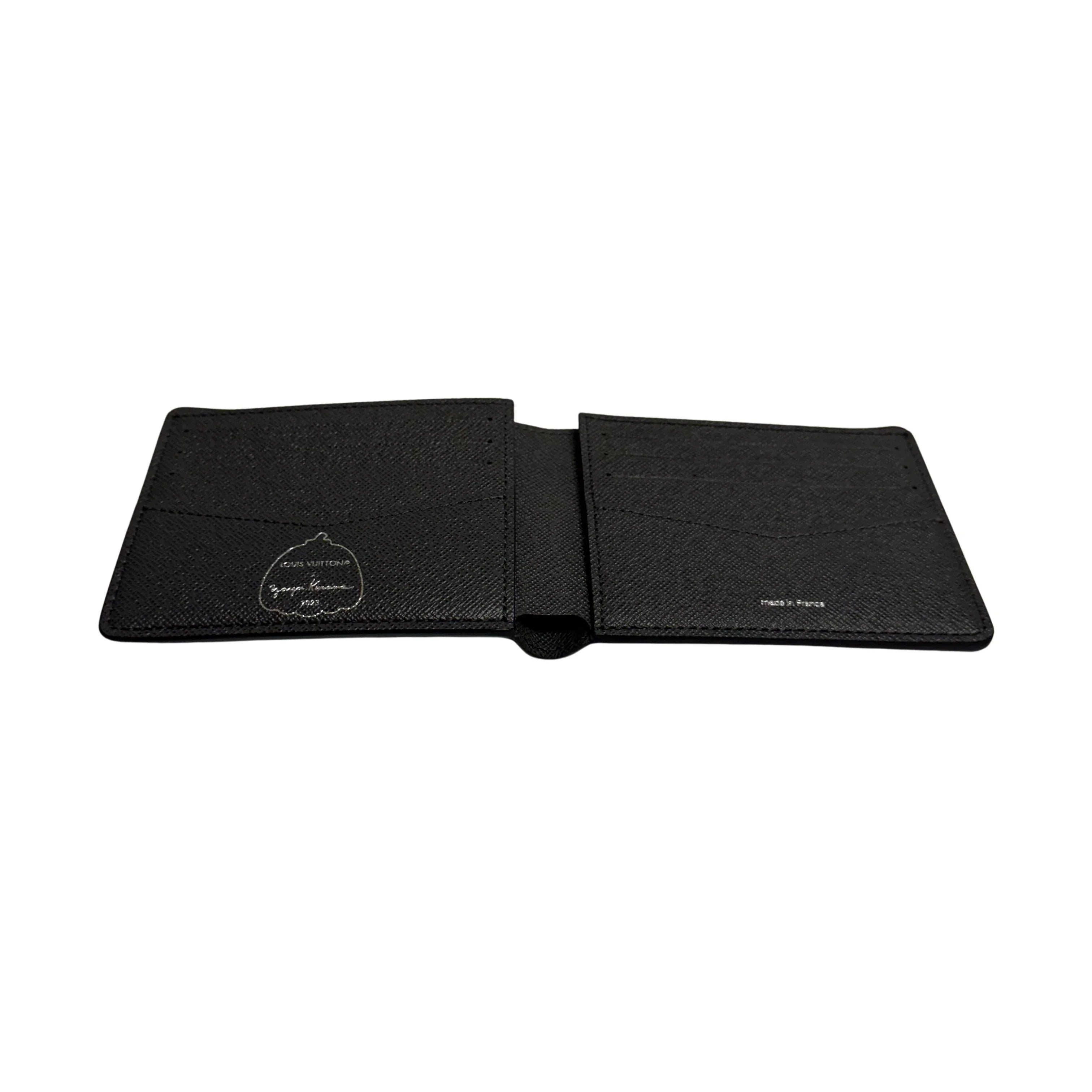 Louis Vuitton X Yayoi Kusama limited edition Eclipse Reverse Pumpkin Slender Wallet - Lost Designer