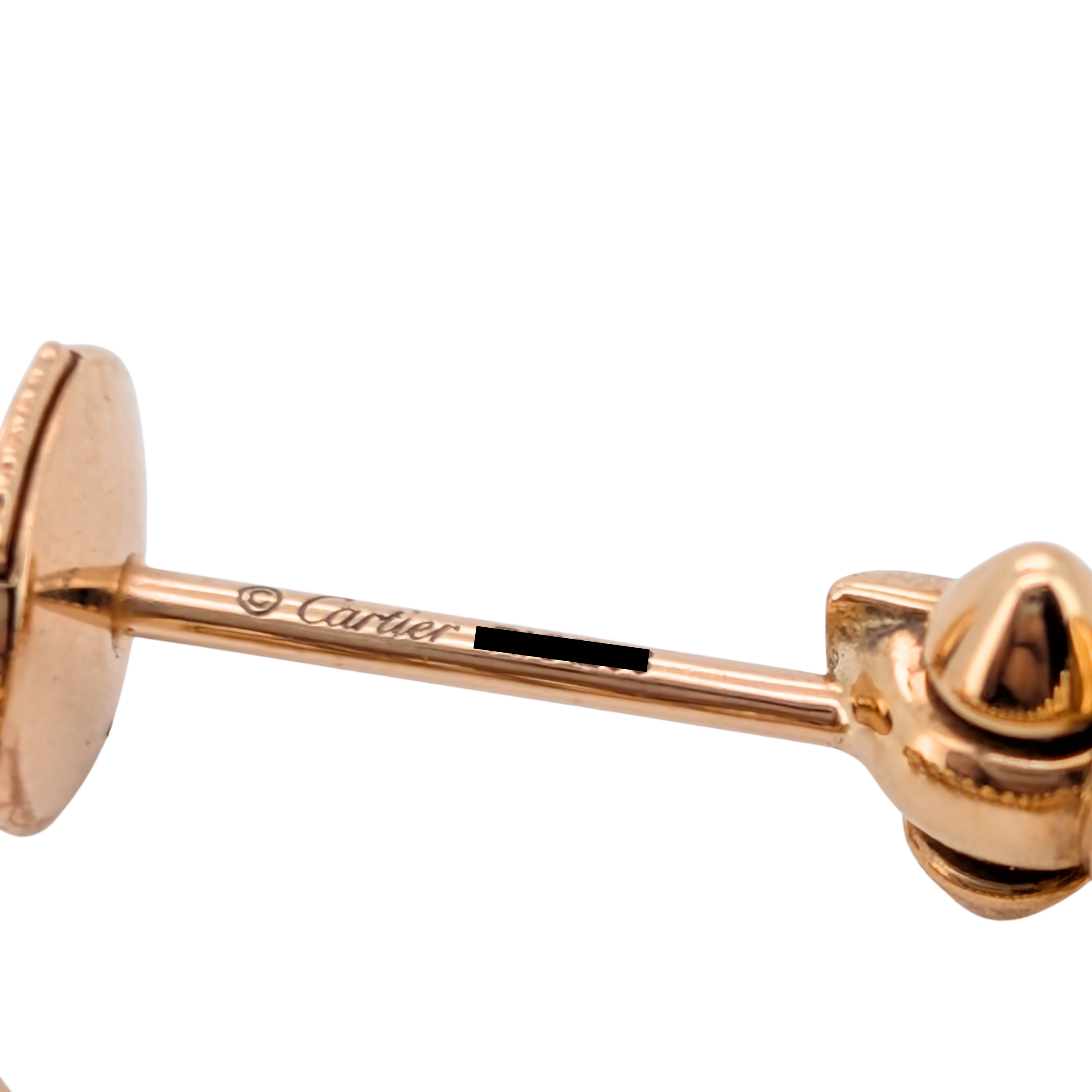 Cartier Clash de Cartier Hoop Earrings Small Model 18K Yellow Gold