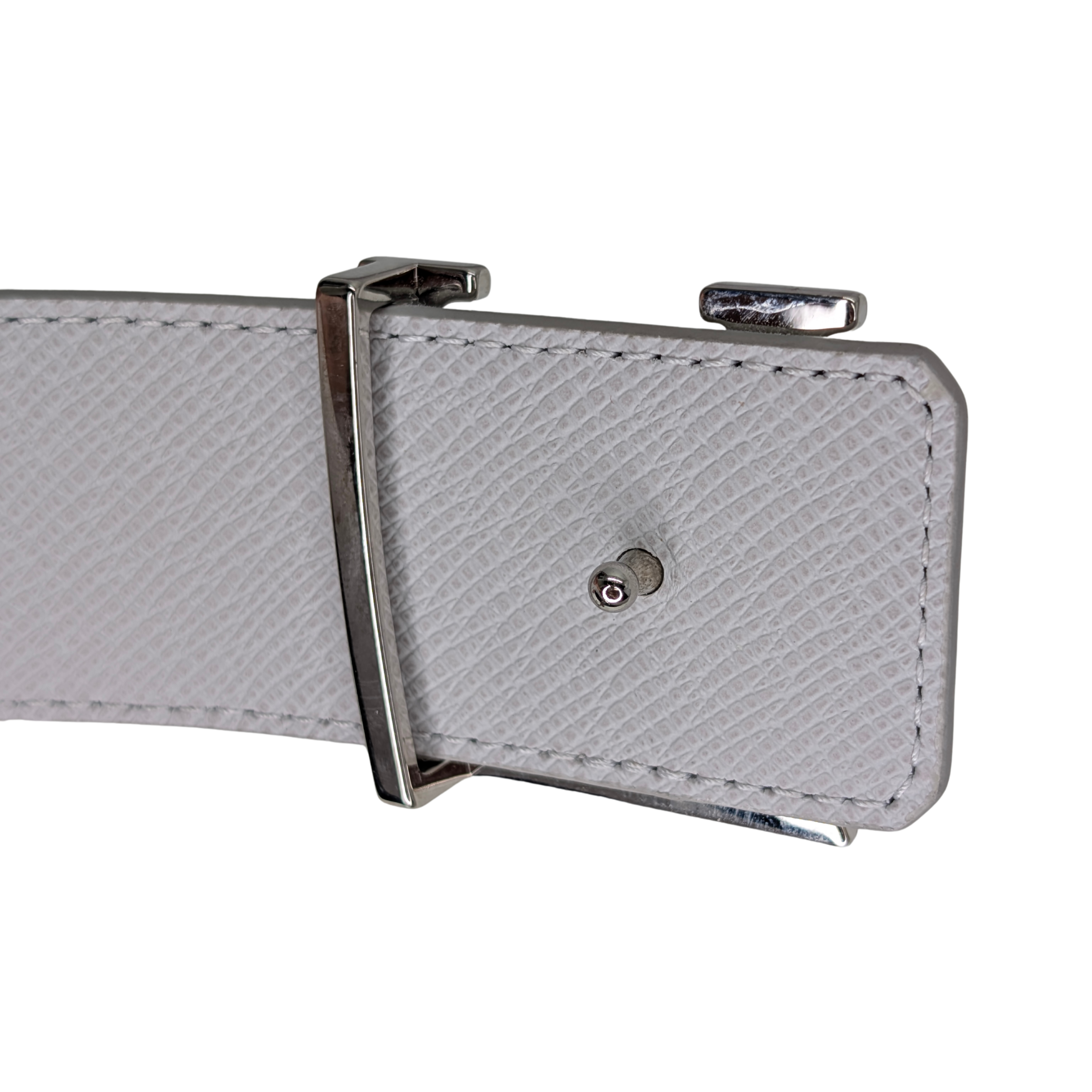 Louis Vuitton LV Initiales white monogram 40mm Reversible Belt