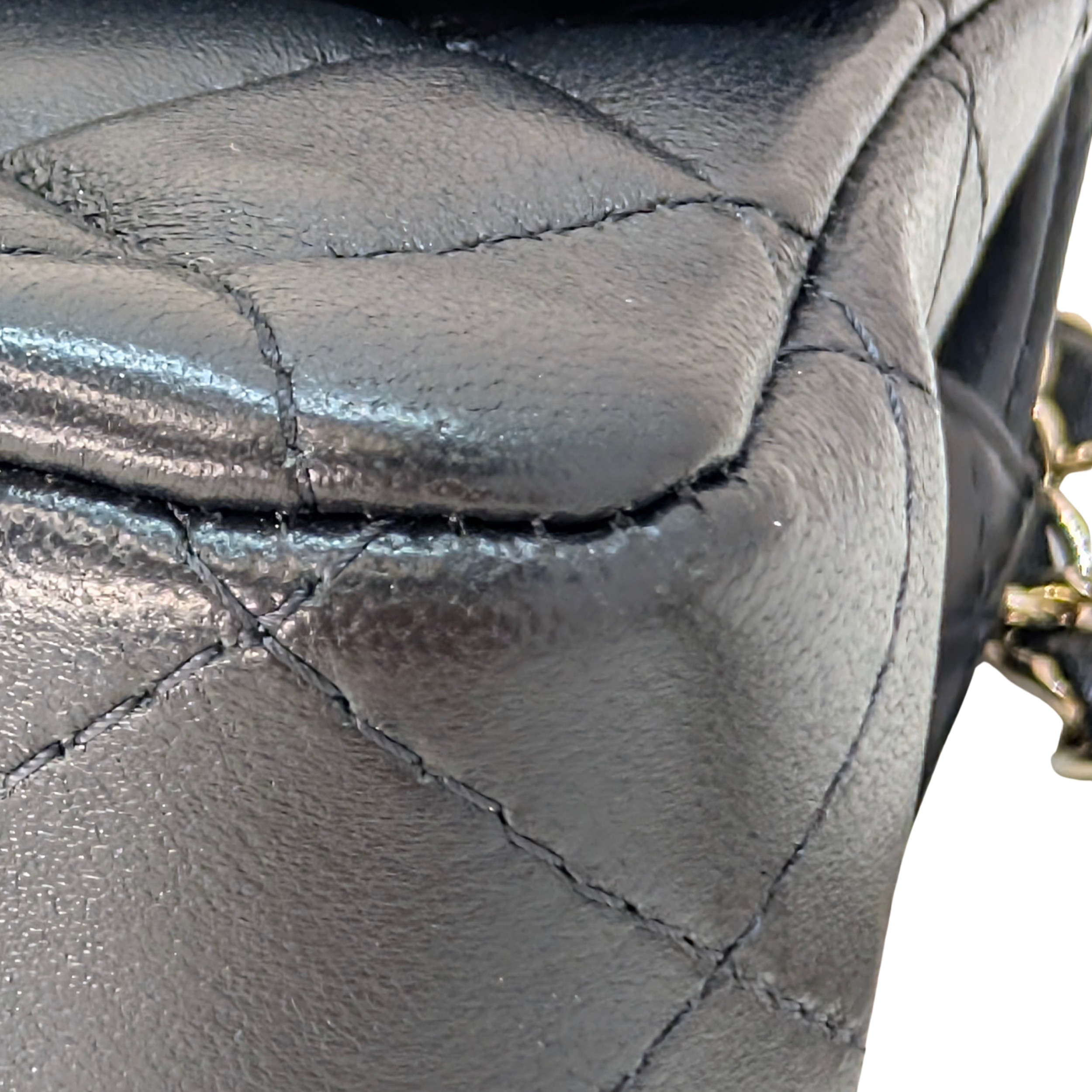 Chanel Classic Flap Mini Square Black 2026 GHW Microchipped