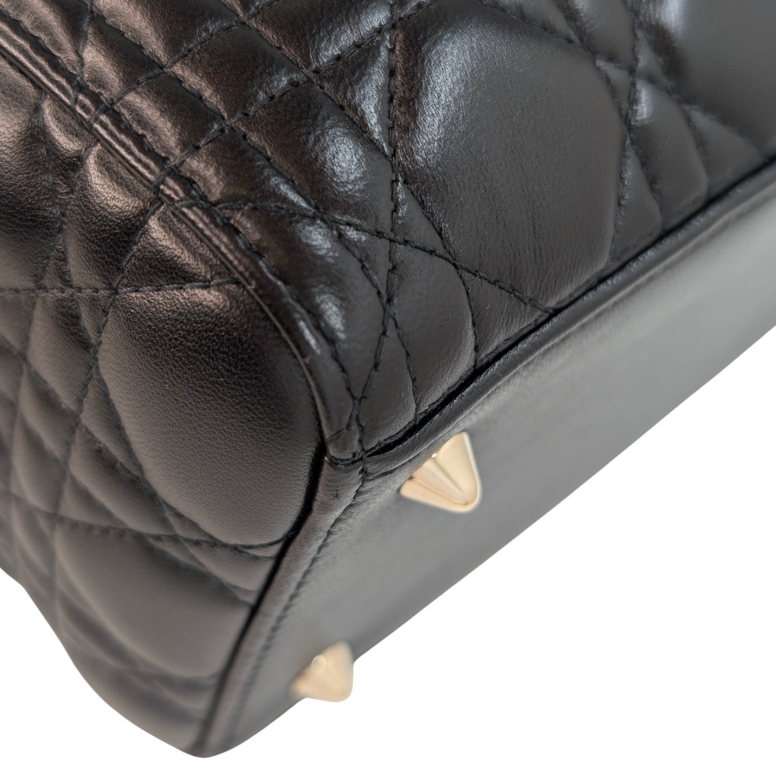Dior Medium Lady Dior Cannage Bag Black