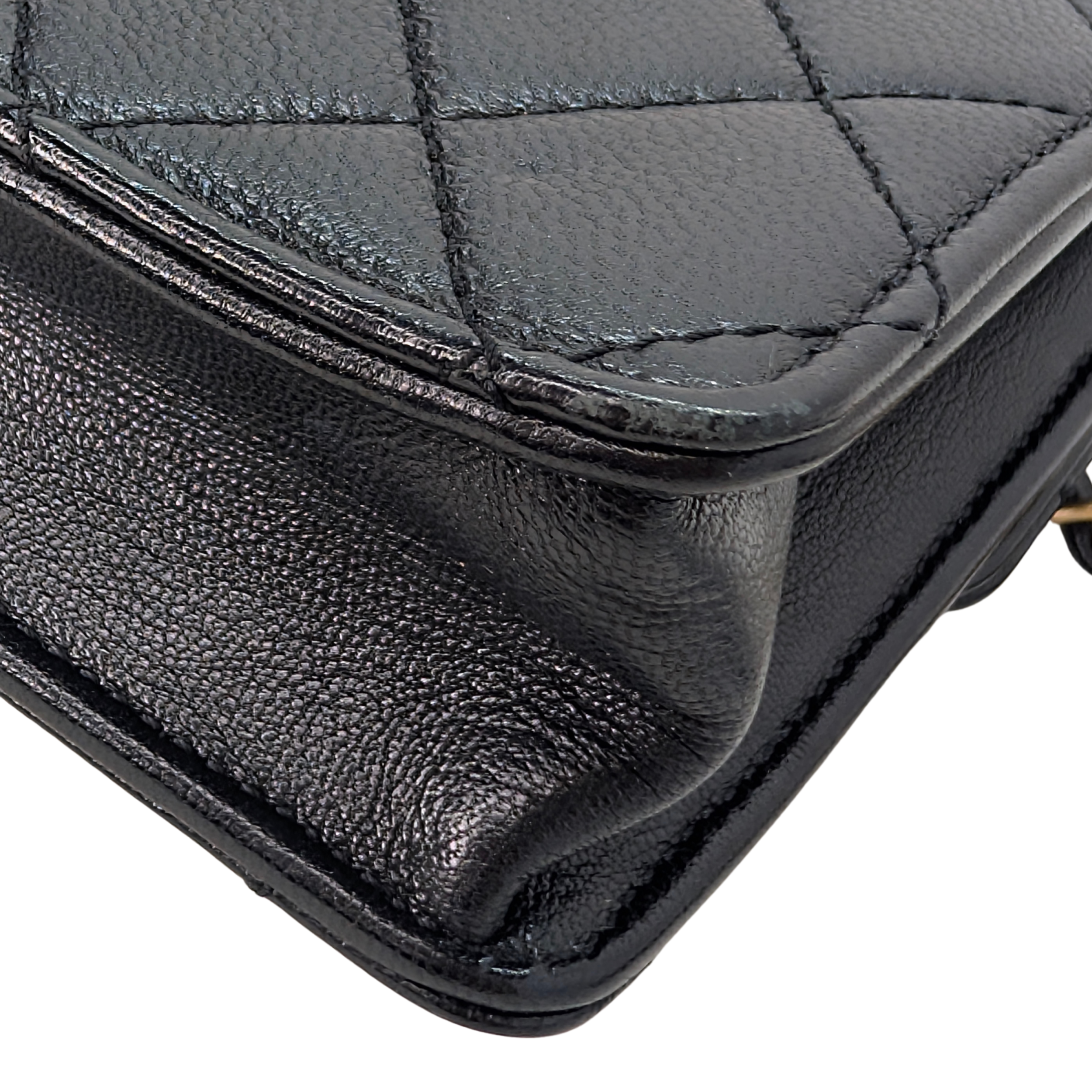 Chanel Chic Pearls Flap Bag Black