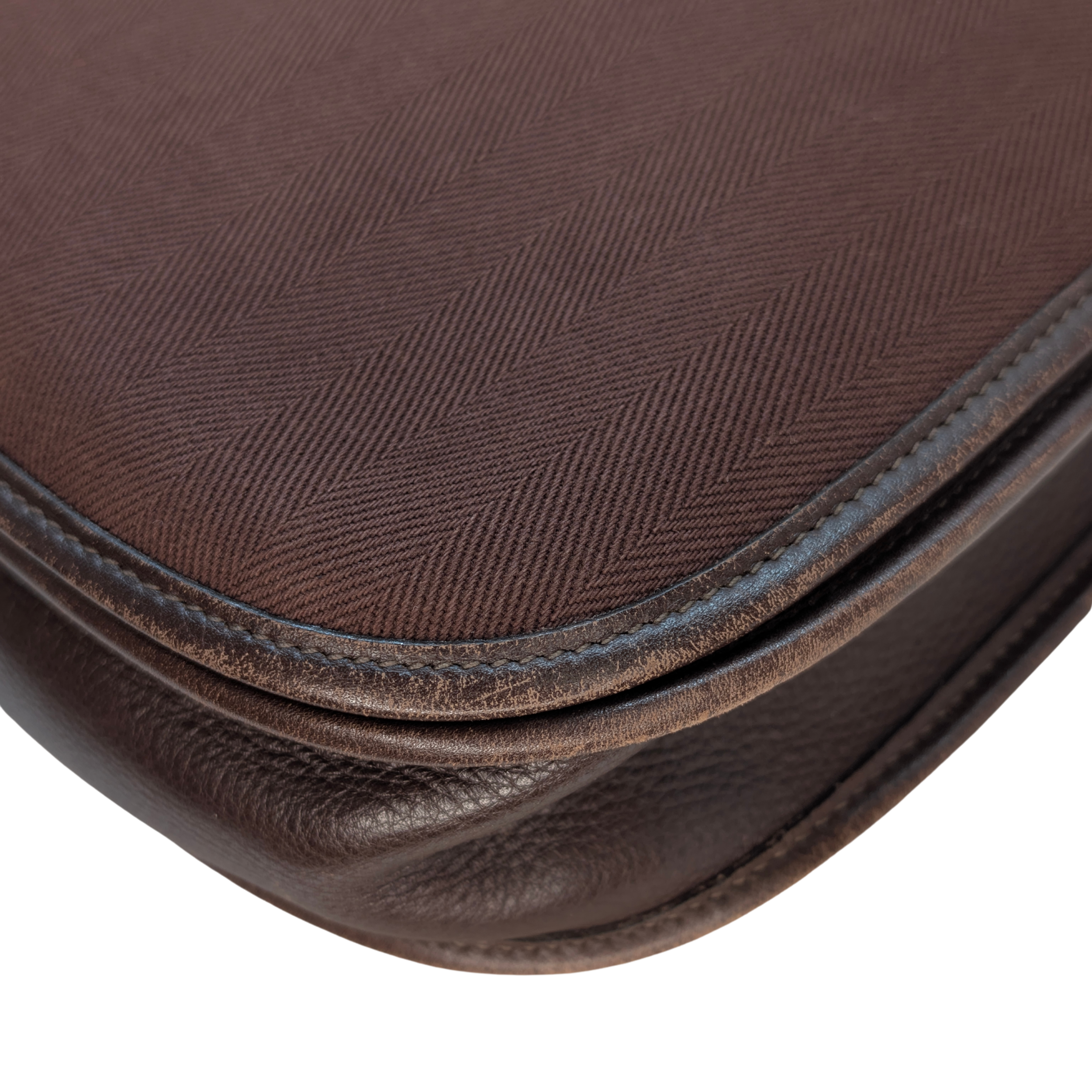 Hermes Evelyne I 29 PM Toile Brown Bag