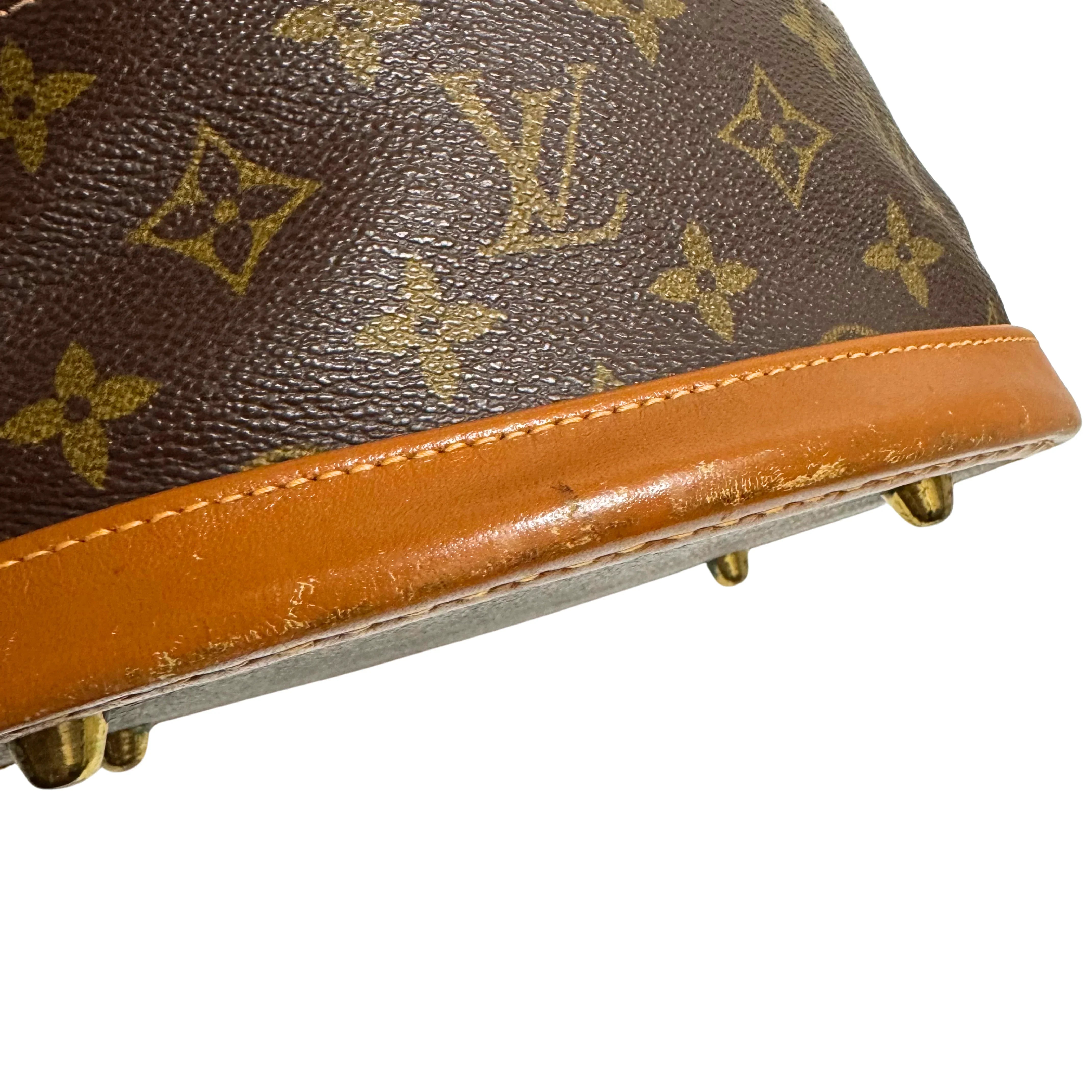 Louis Vuitton French Monogram Company Petit Marais Bucket Bag - Lost Designer