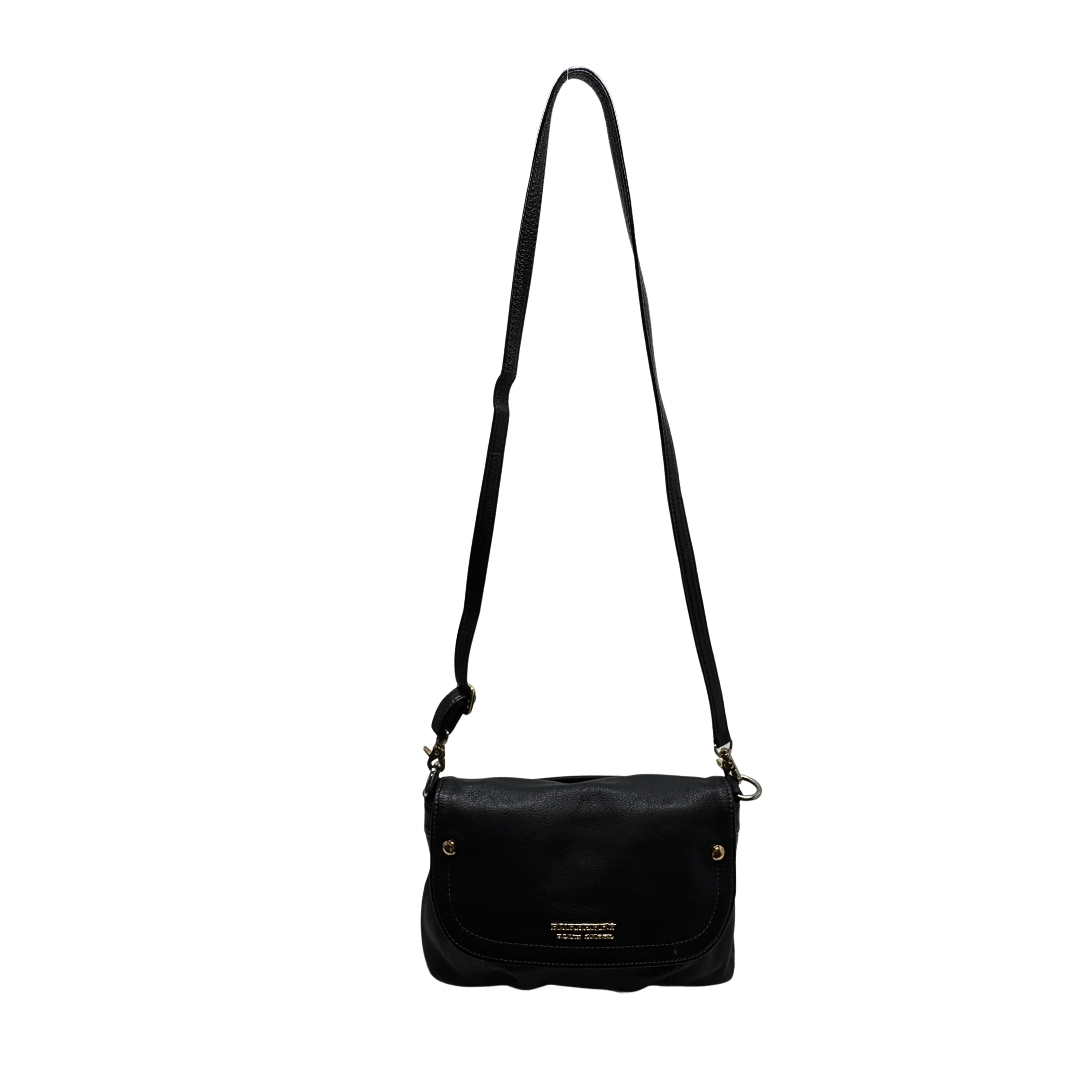 Burberry Blue Label Crossbody Bag Leather Black - Lost Designer
