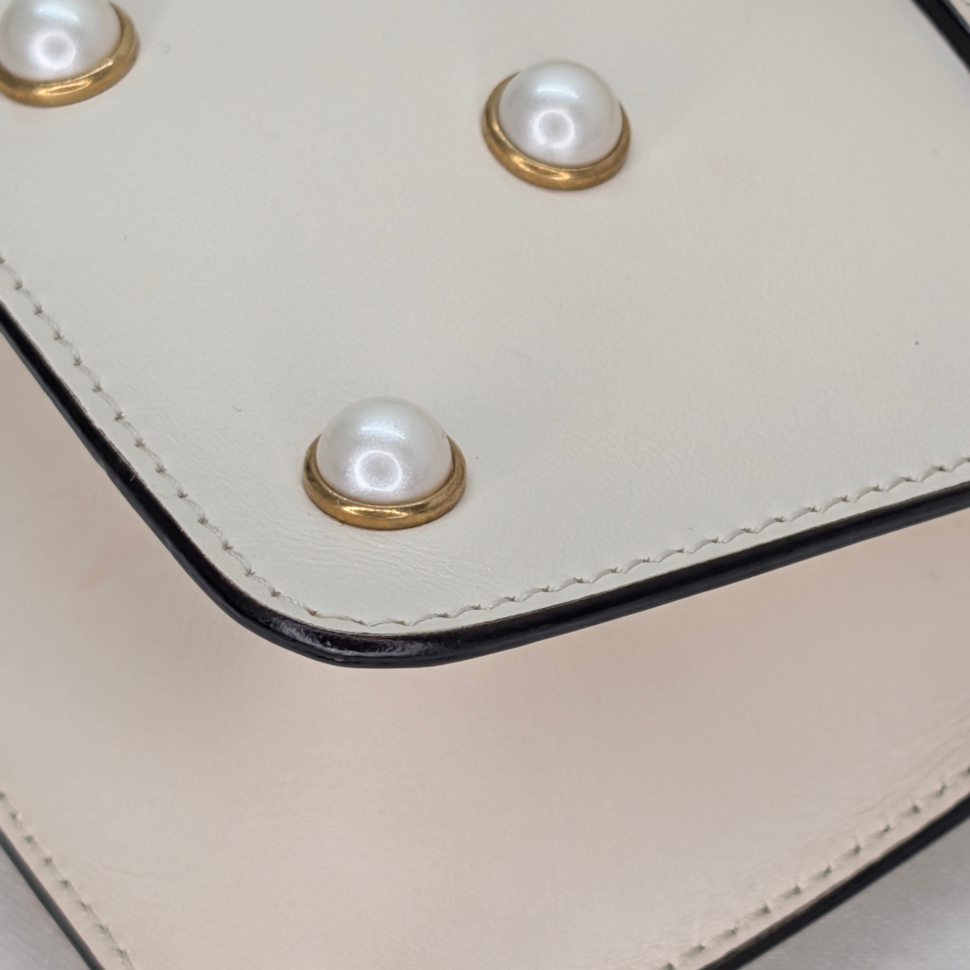 Gucci Mini Queen Margaret Broadway Bag Beige