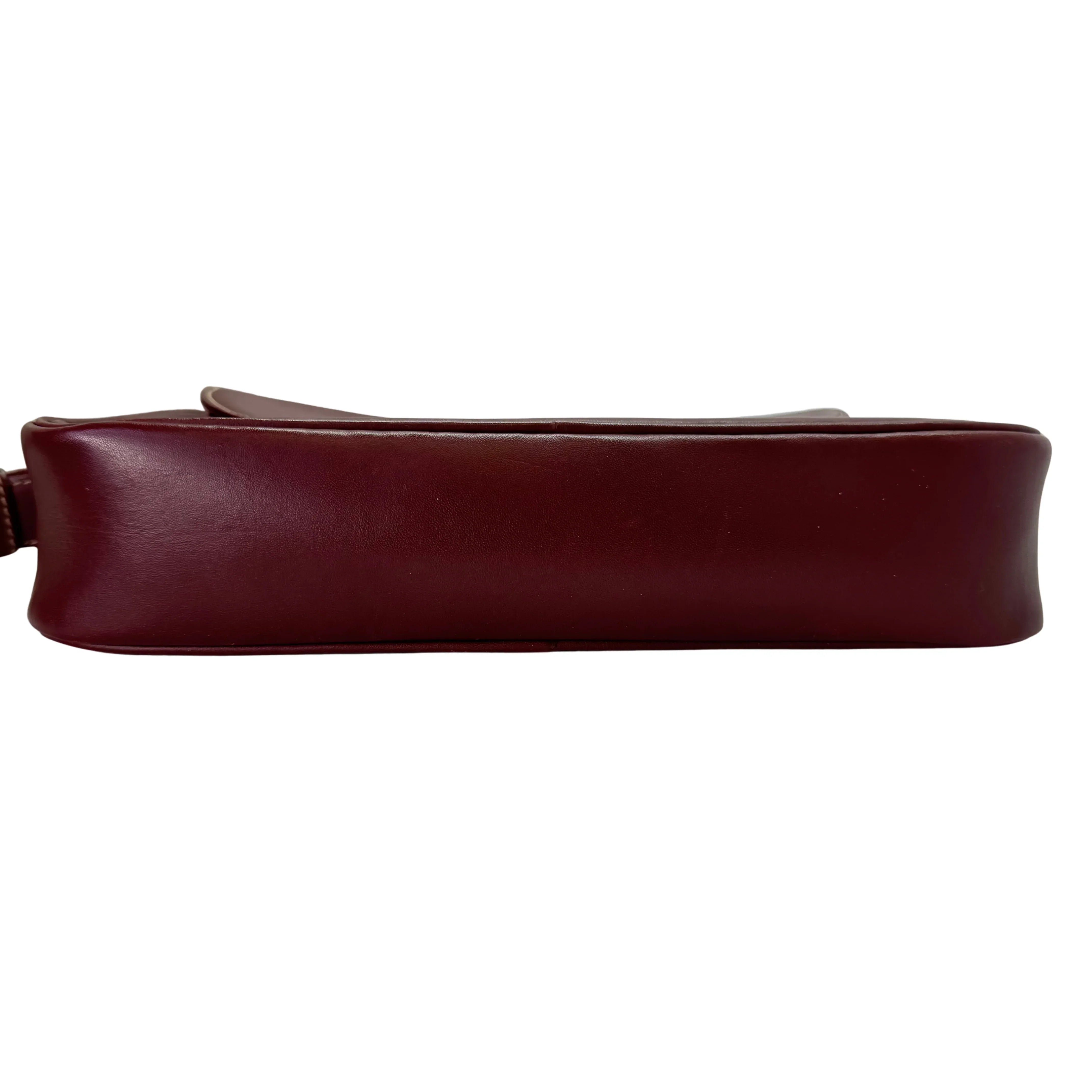Cartier Must De Cartier Crossbody Bag Leather Brown - Lost Designer