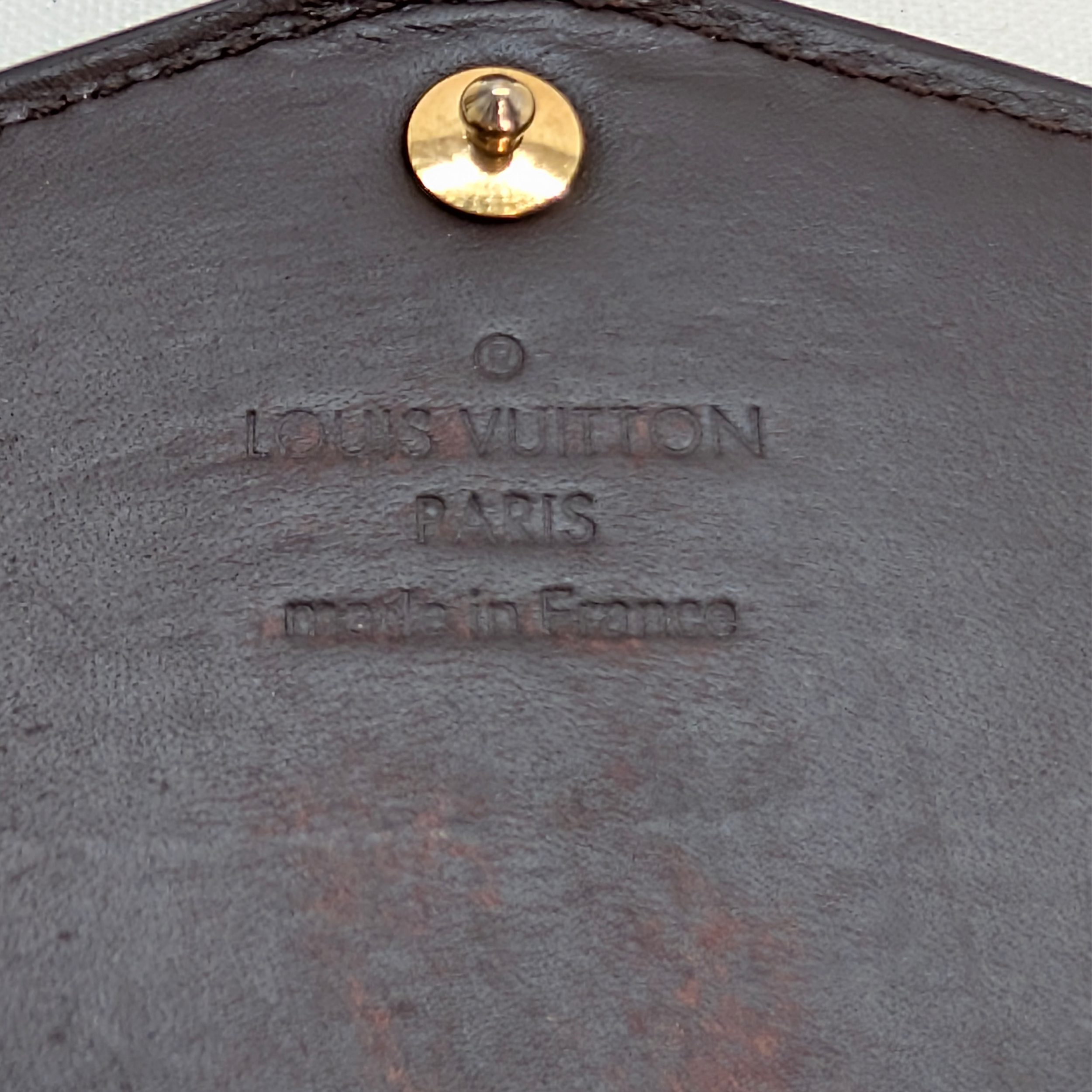 Louis Vuitton Sarah Long Wallet Amarante Burgundy