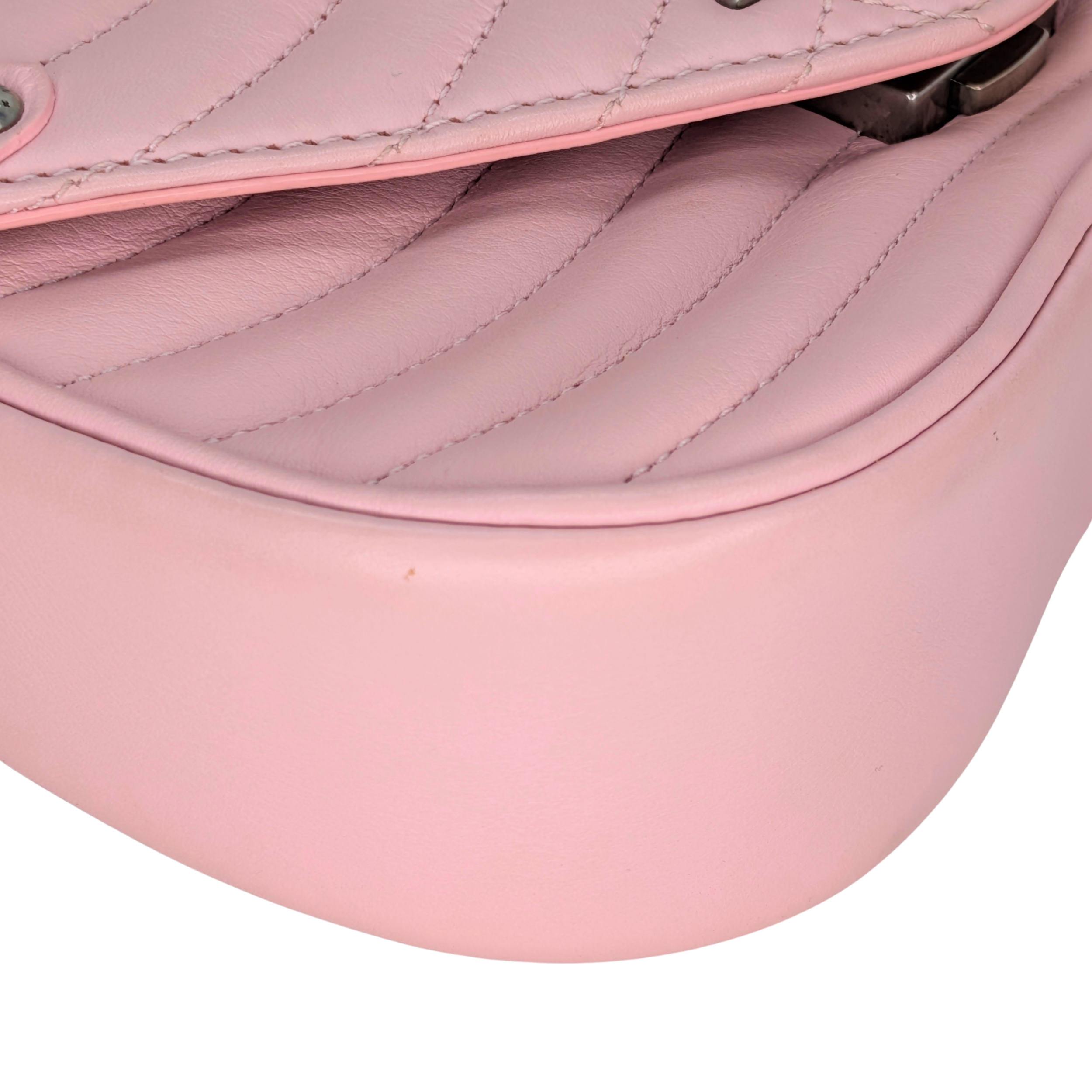 Louis Vuitton New Wave PM Chain Bag Pink