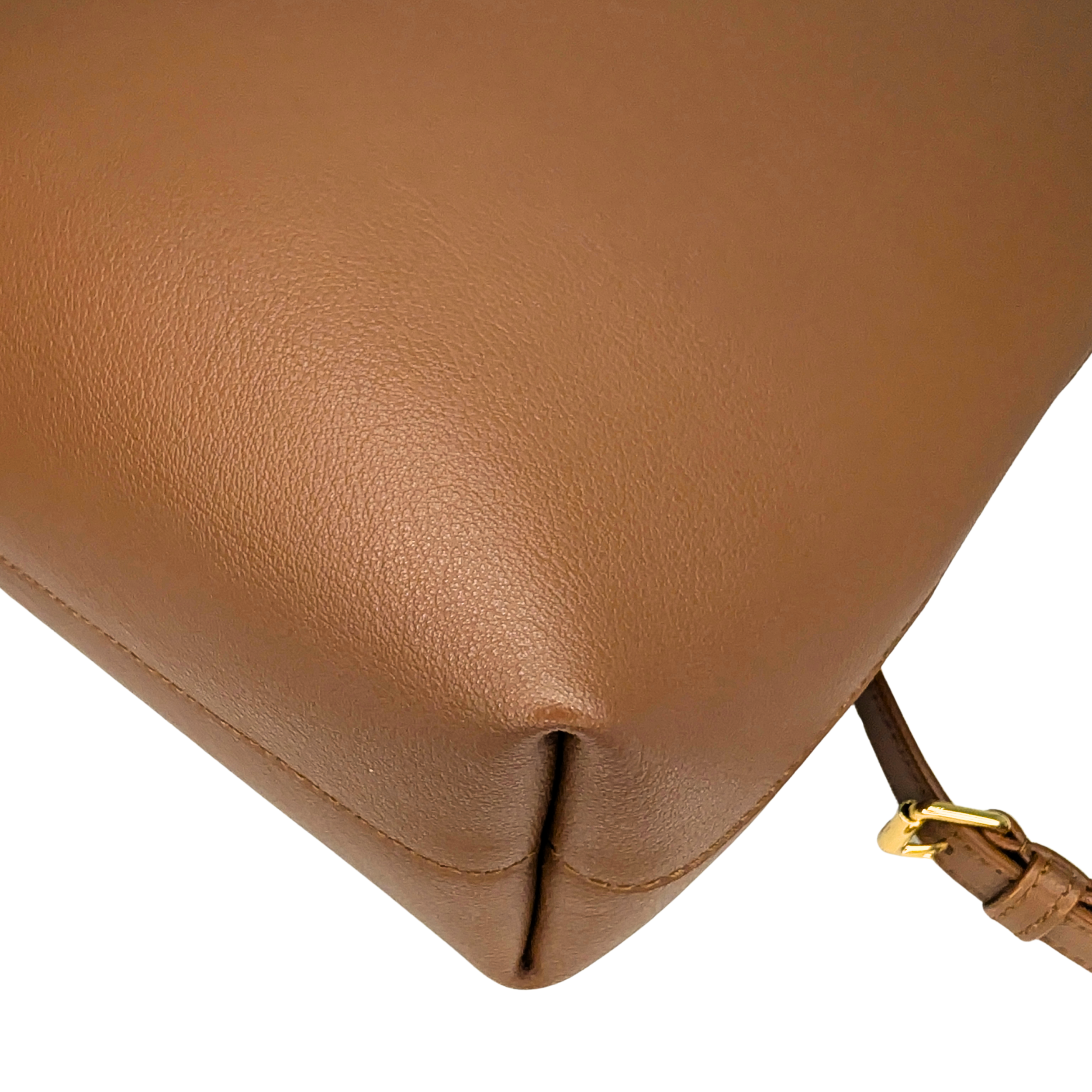 Saint Laurent Toy Shopping Tote Brown