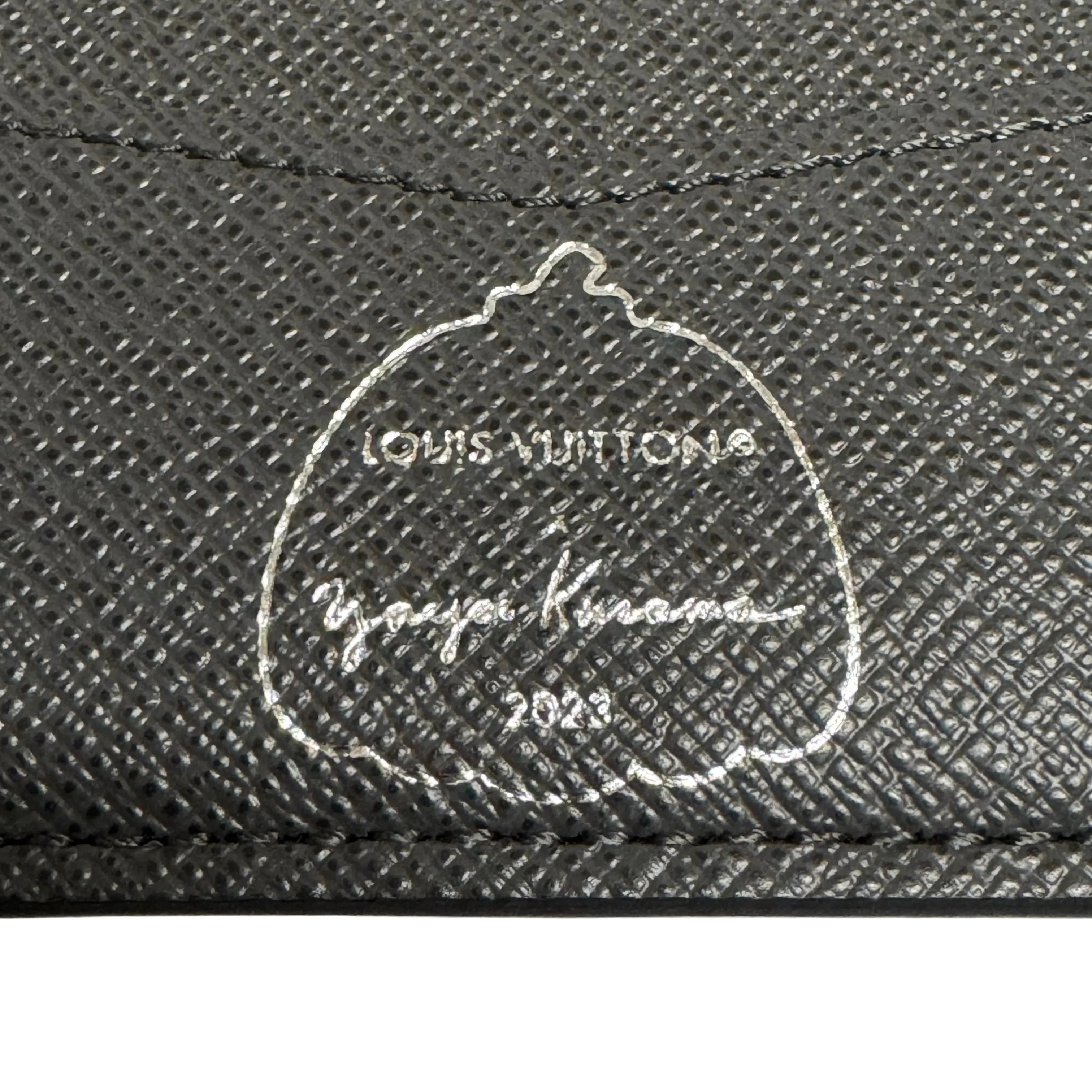 Louis Vuitton X Yayoi Kusama limited edition Eclipse Reverse Pumpkin Slender Wallet - Lost Designer