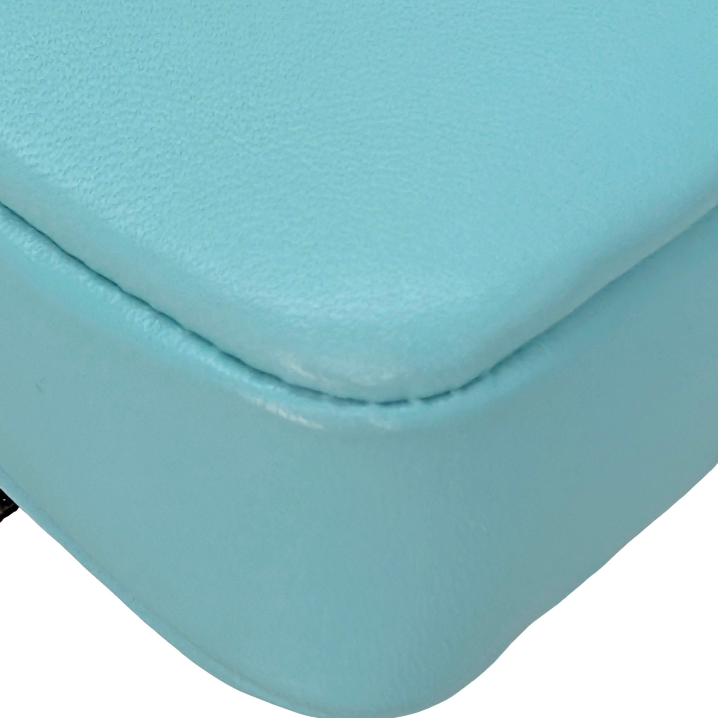 Fendi Micro Monster Baguette Light Blue Bag
