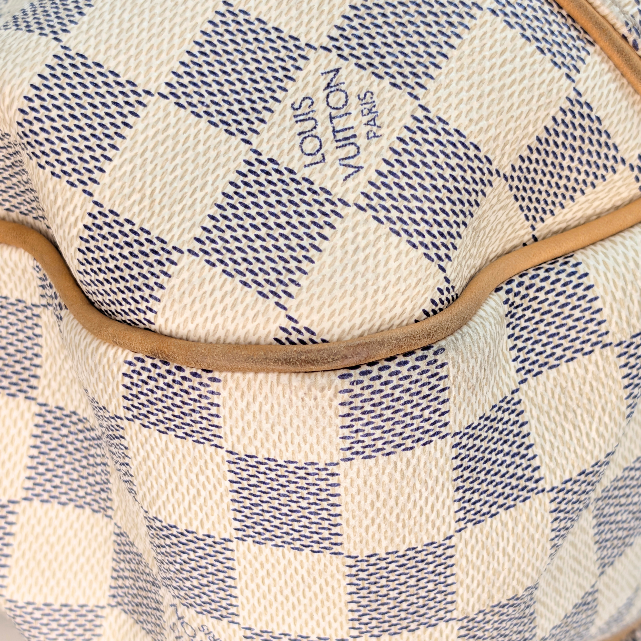 Louis Vuitton Gallera PM Damier Azur Shoulder Bag