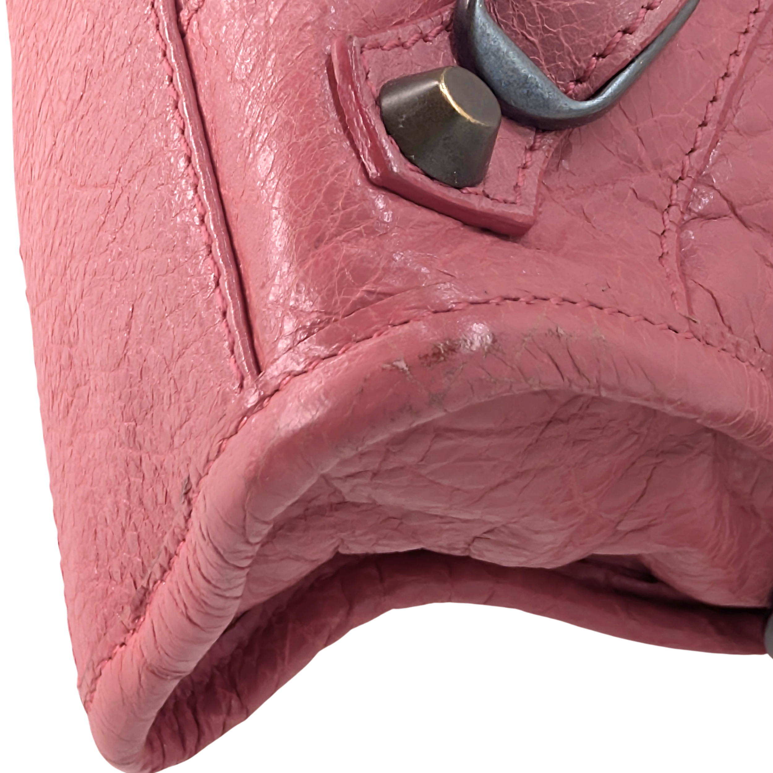 Balenciaga The City 2Way Mini Handbag Pink