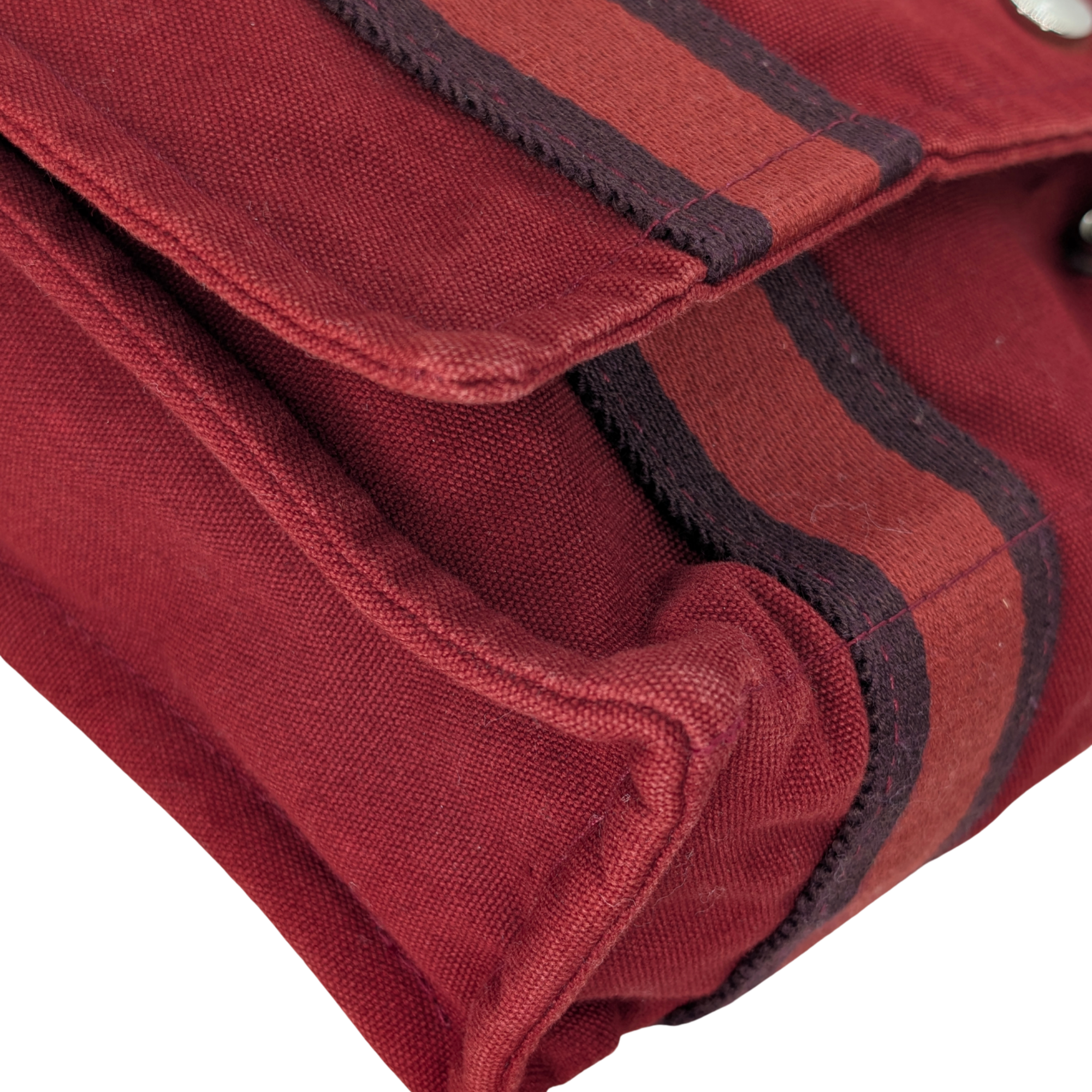 Hermes Fourre-toute Bassas Shoulder Bag Red