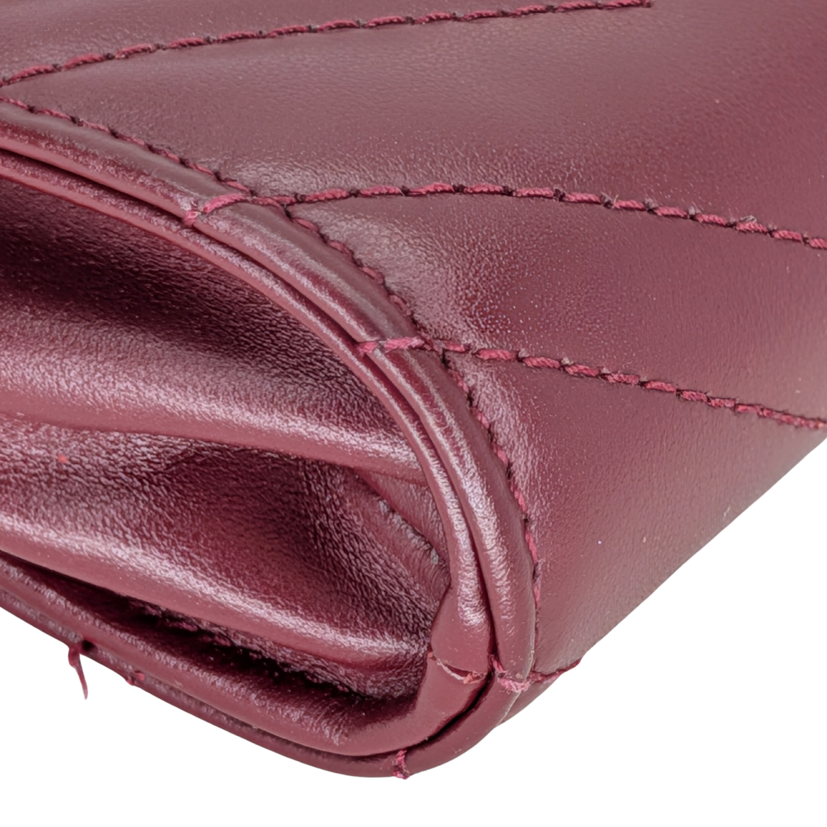 Gucci Marmont Small Wallet on Chain Bag Burgundy