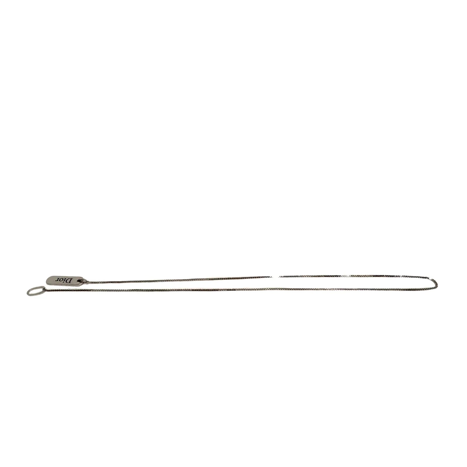 Dior Silver-Tone Pendant Necklace - Lost Designer