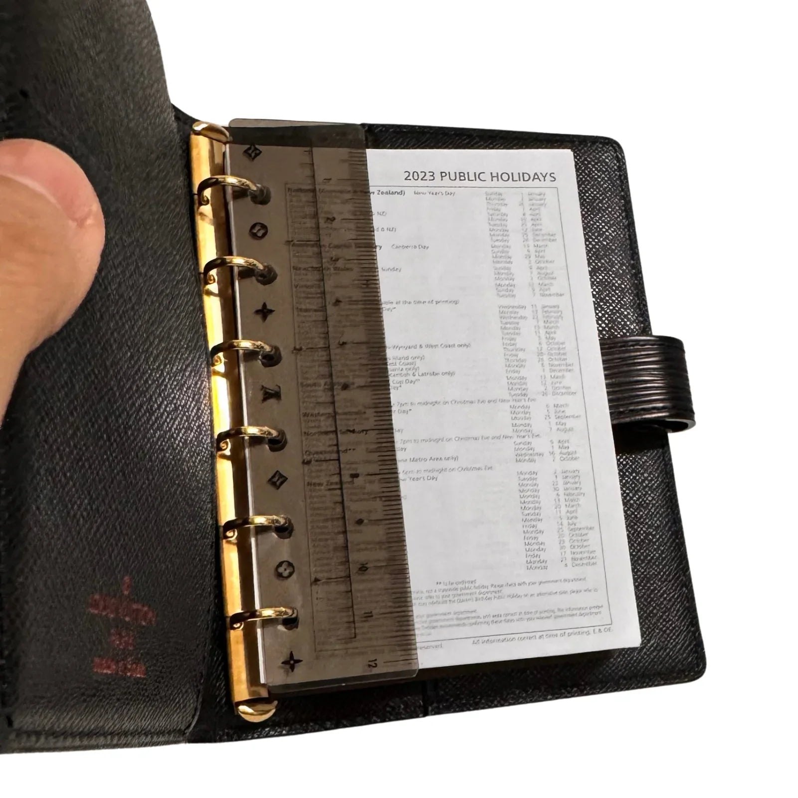 Louis Vuitton Epi Agenda Notebook Agenda - Lost Designer