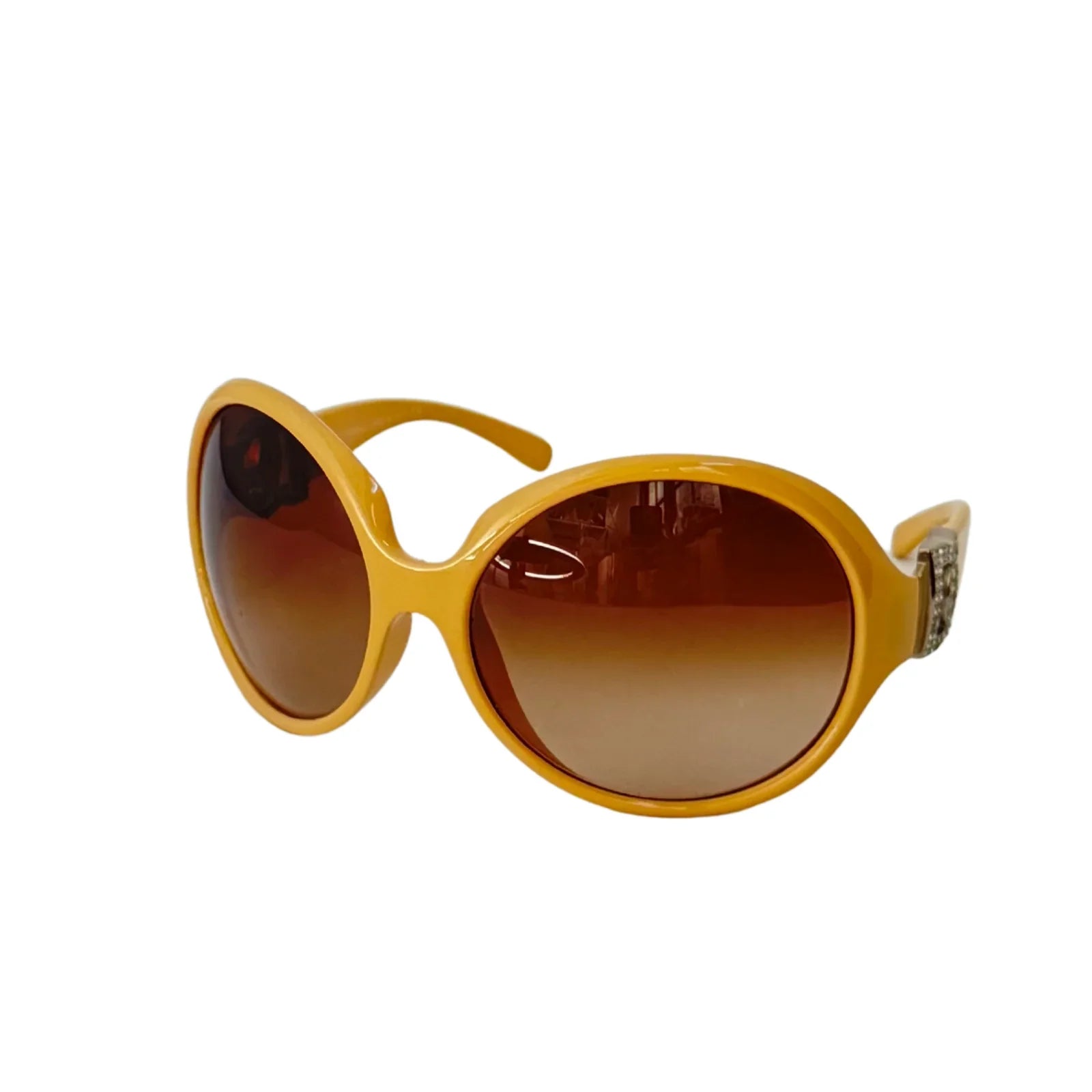 DOLCE & GABBANA 6030B Crystal Beige Gradient Sunglasses - Lost Designer