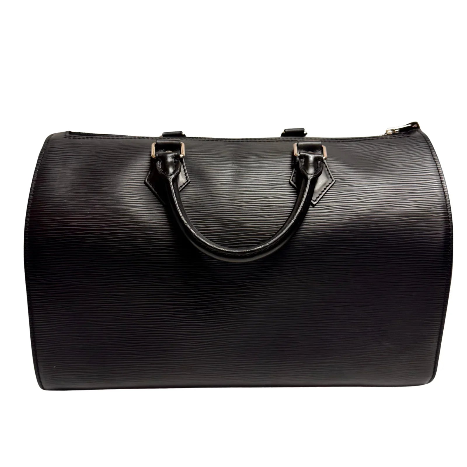 Louis Vuitton Epi Speedy 30 Black Bag - Lost Designer