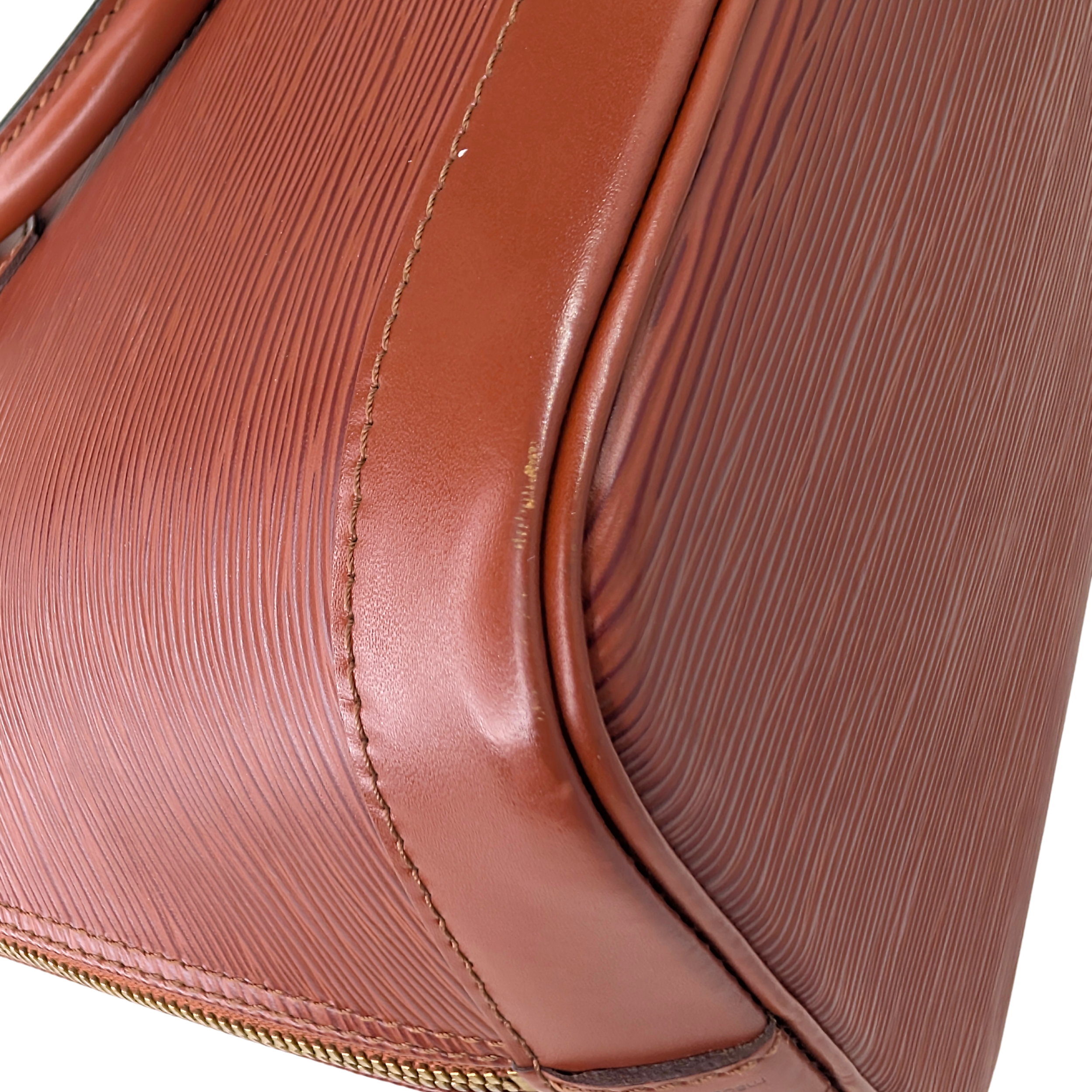 Louis Vuitton Alma PM Epi Cognac Brown