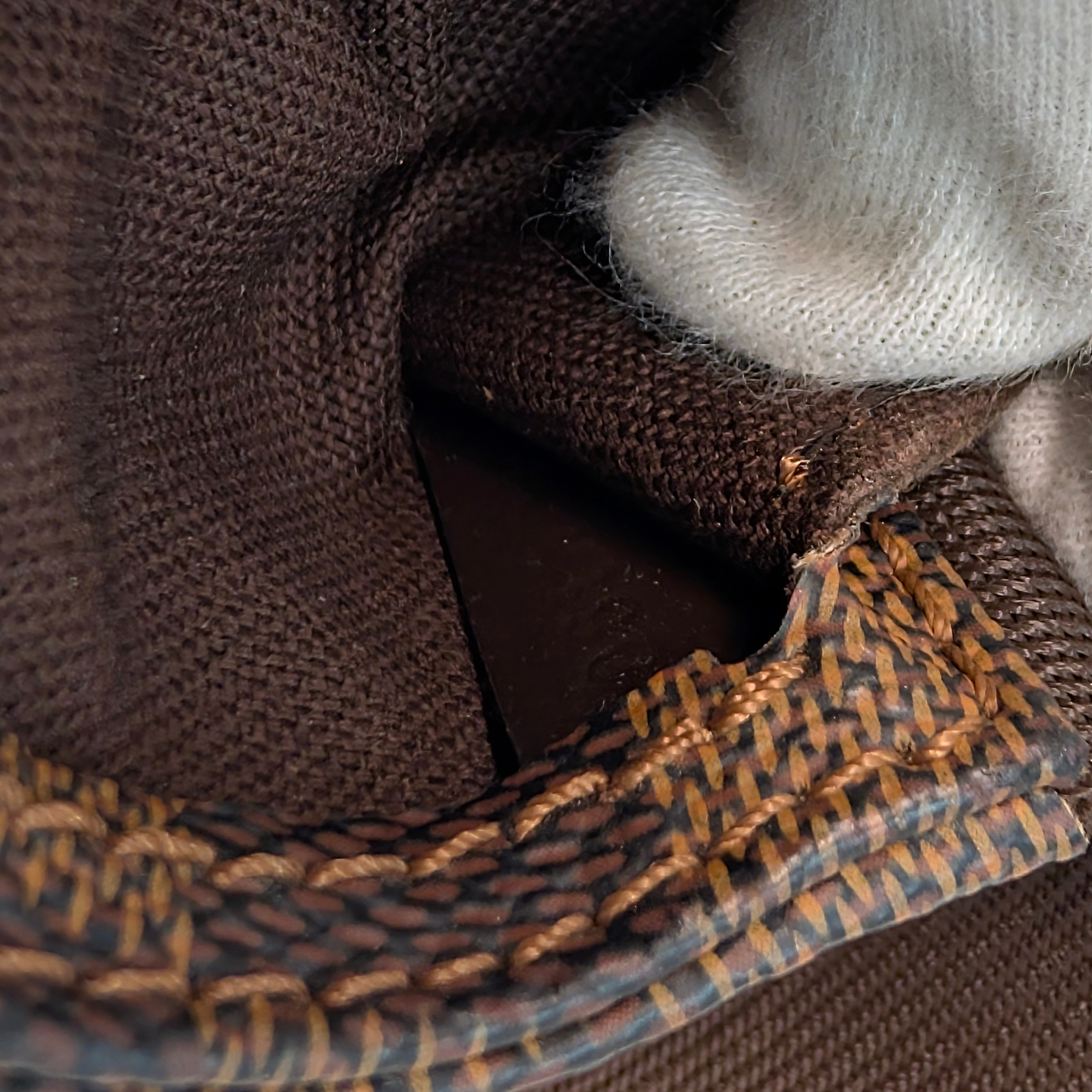 Louis Vuitton Geronimos Damier Ebene Sling Bag