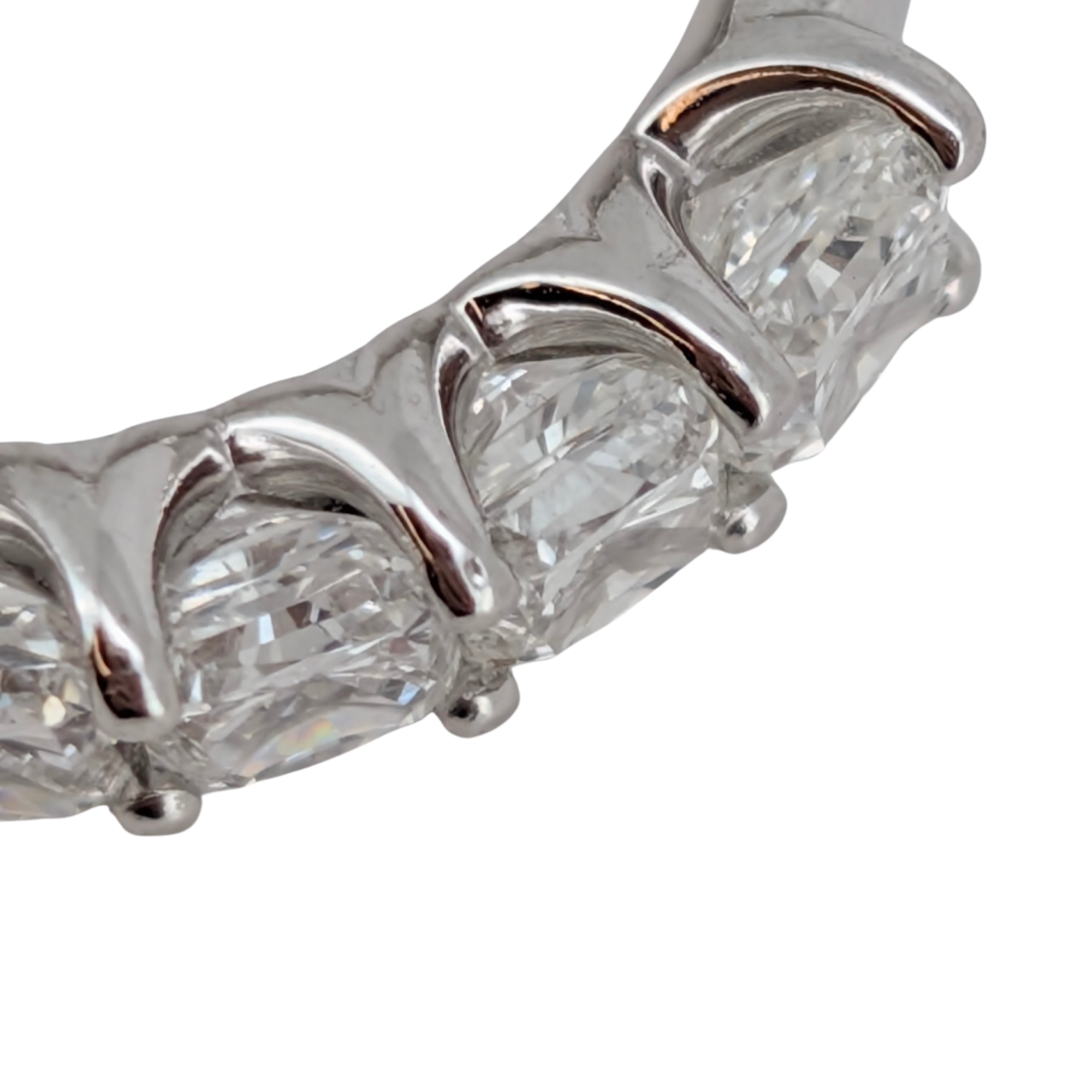 6.00ct Natural Diamond Radiant Cut Ring On 18K Gold