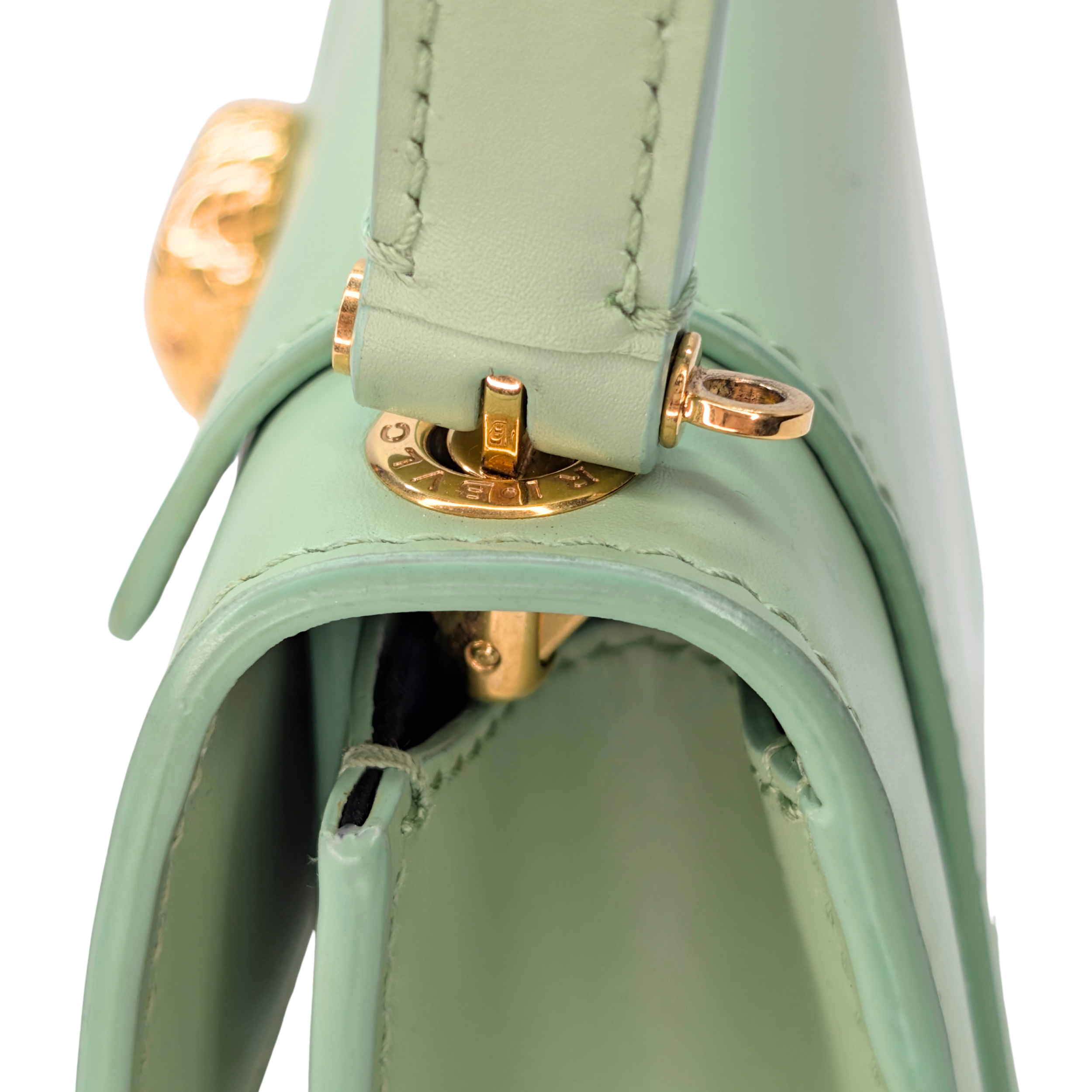 Bvlgari X Alexander Wang Serpenti Bag Sage Green
