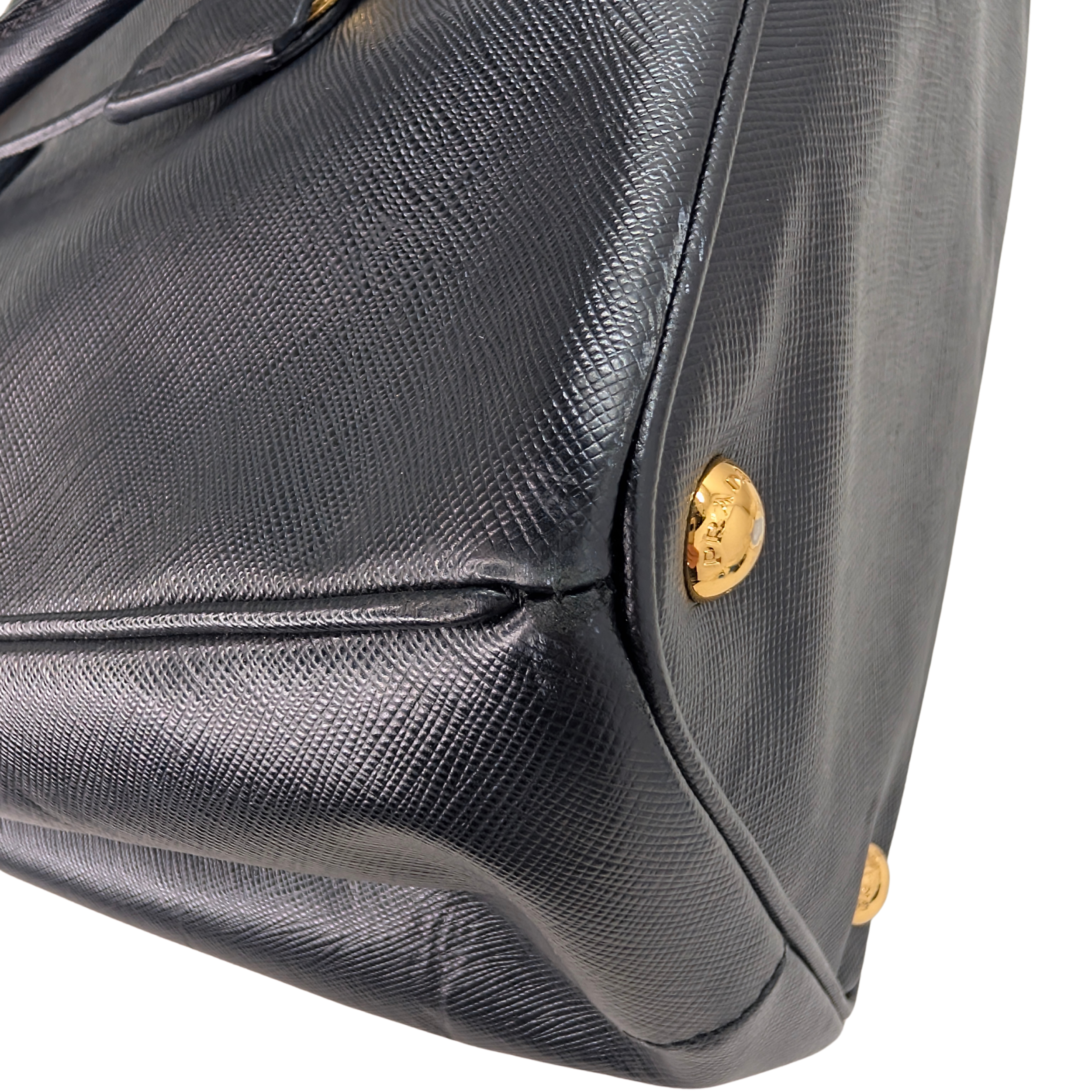 Prada Galleria Large Saffiano Leather Tote Black