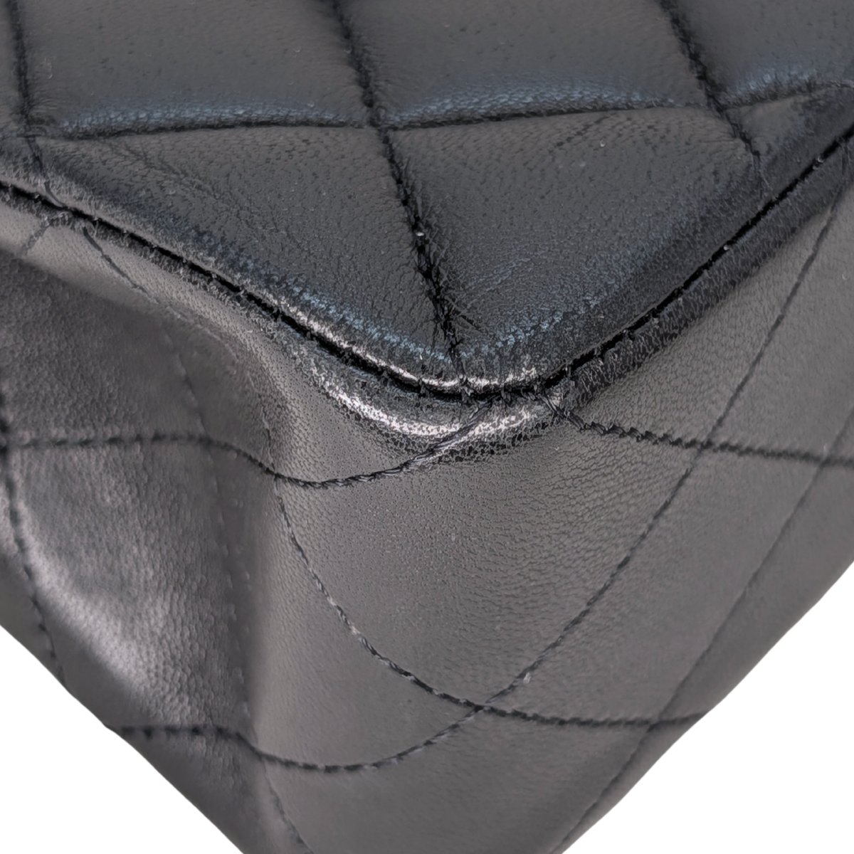Chanel Small Classic Double Flap Bag Lambskin Black GHW