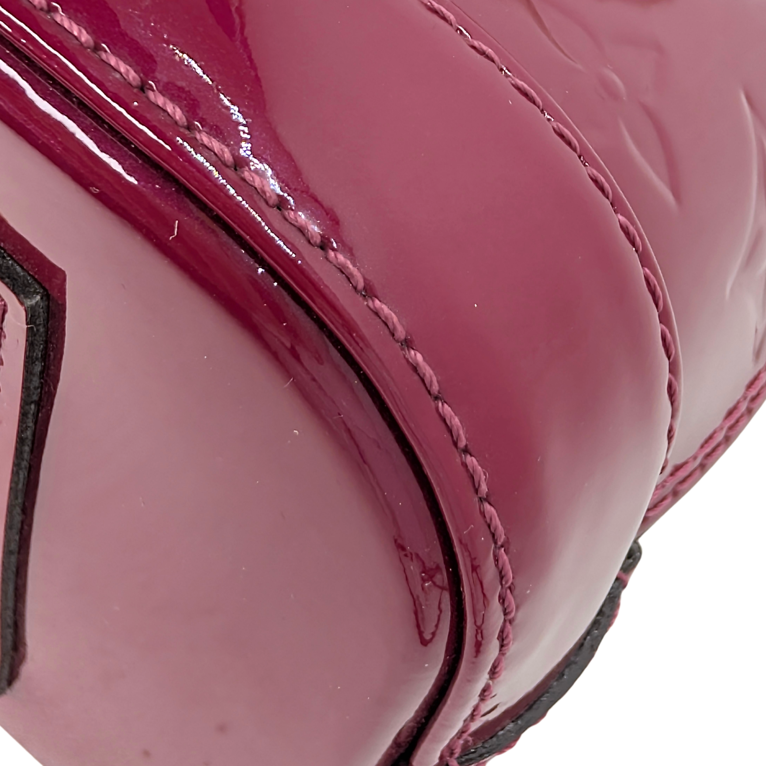 Louis Vuitton Alma BB Monogram Vernis purple
