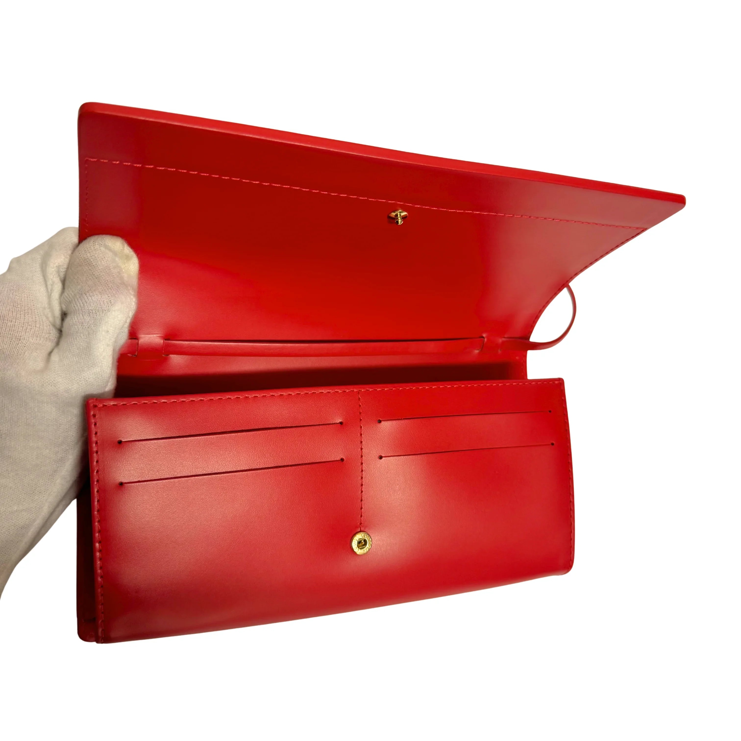 Louis Vuitton Epi Honfleur Castillan Red Shoulder Bag - Lost Designer